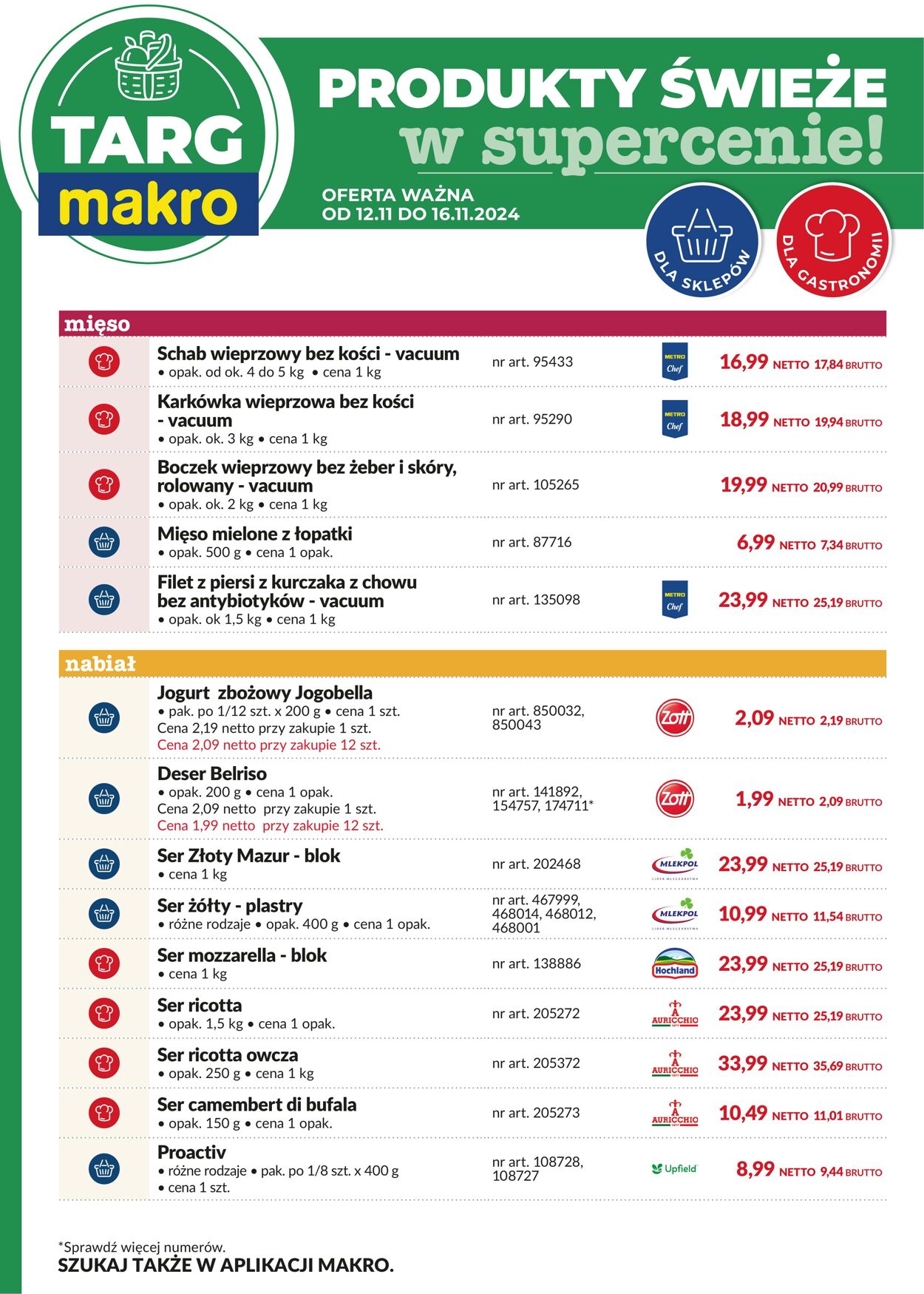 Gazetka Makro 12.11.2024 - 16.12.2024