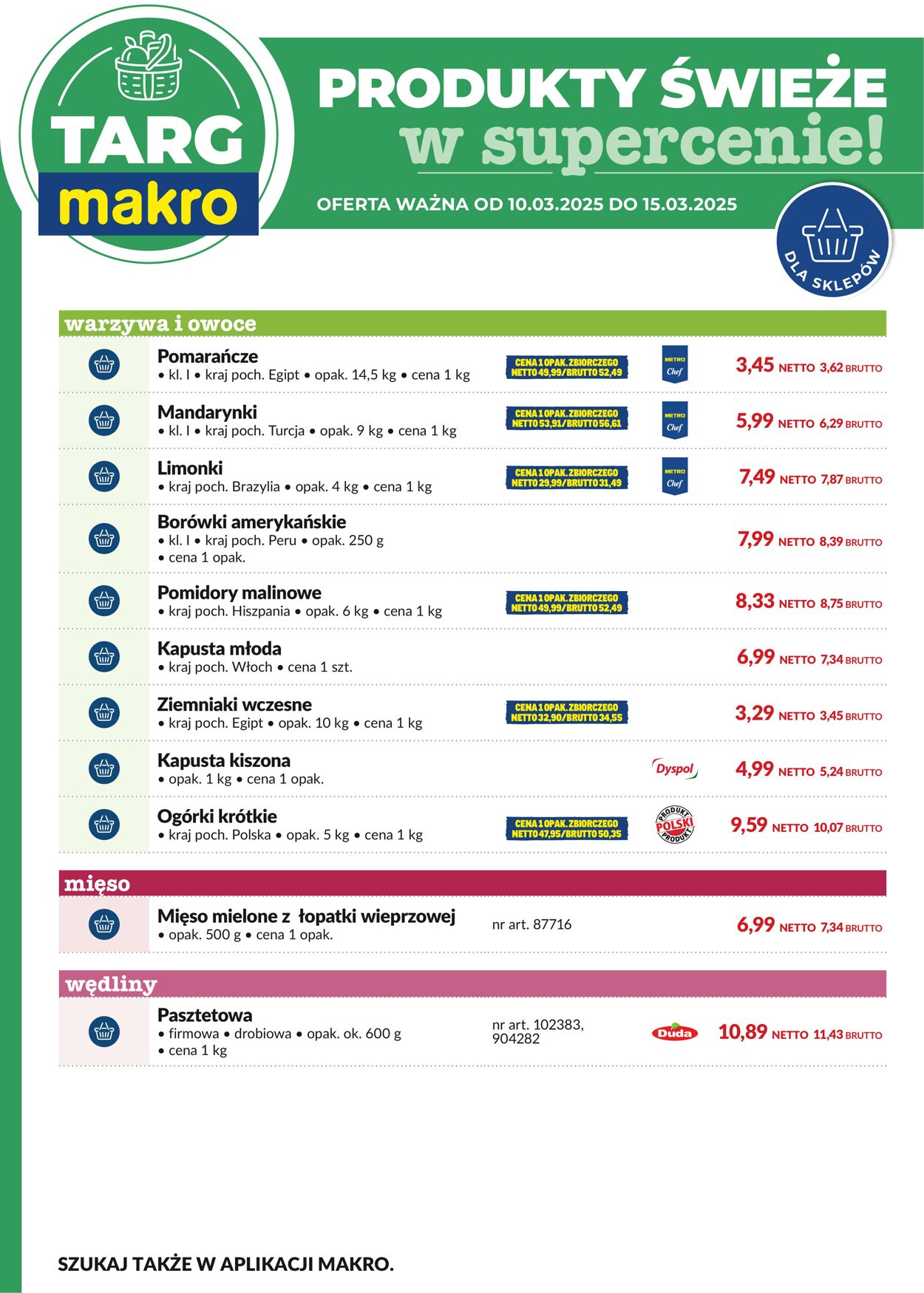 Gazetka Makro 10.03.2025 - 15.03.2025