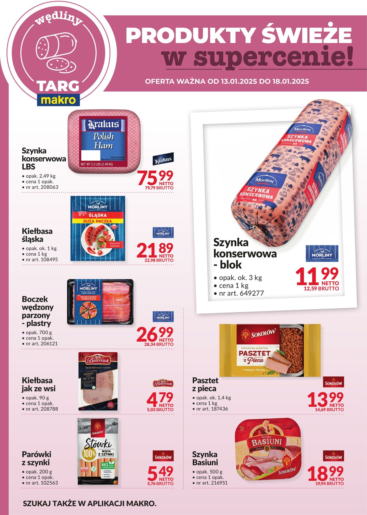 Gazetka Makro 13.01.2025 - 18.01.2025