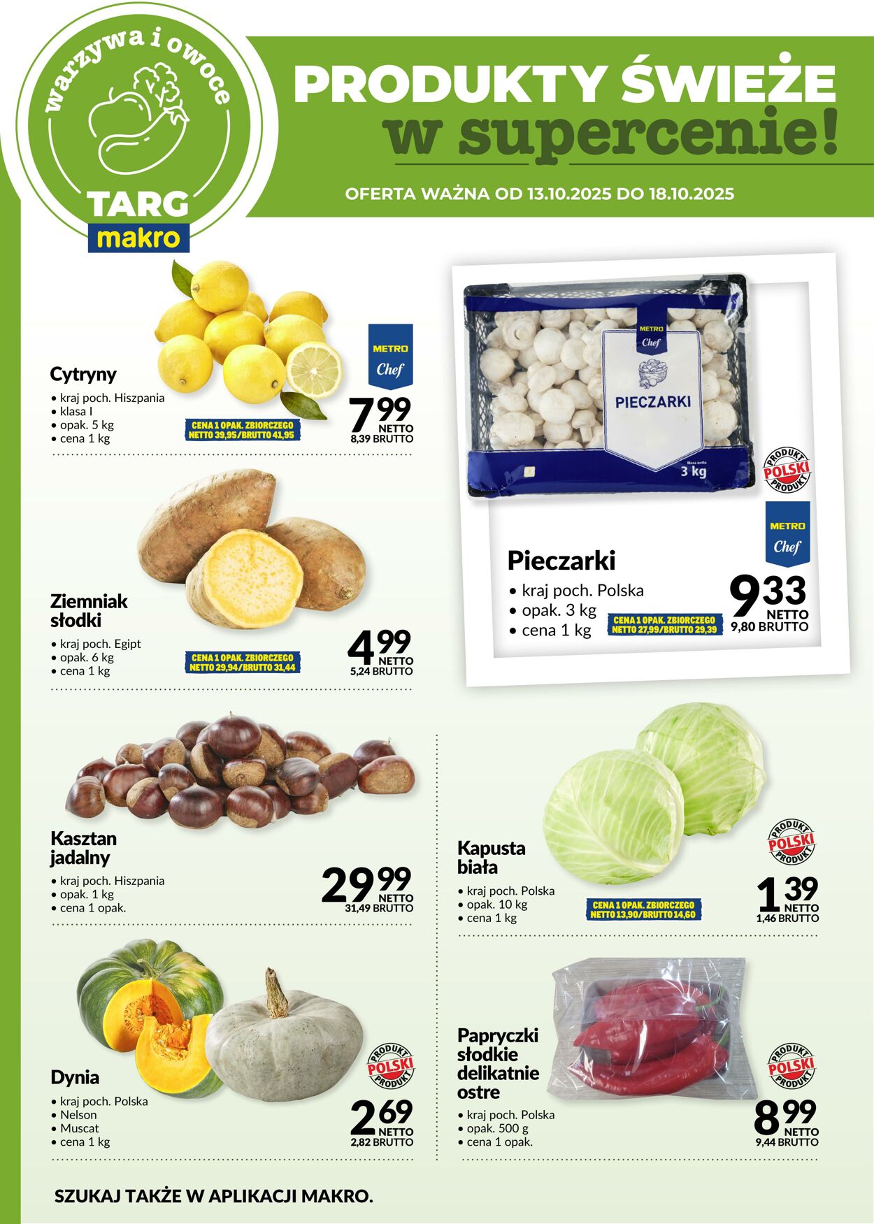 Gazetka Makro 13.10.2025 - 18.10.2025
