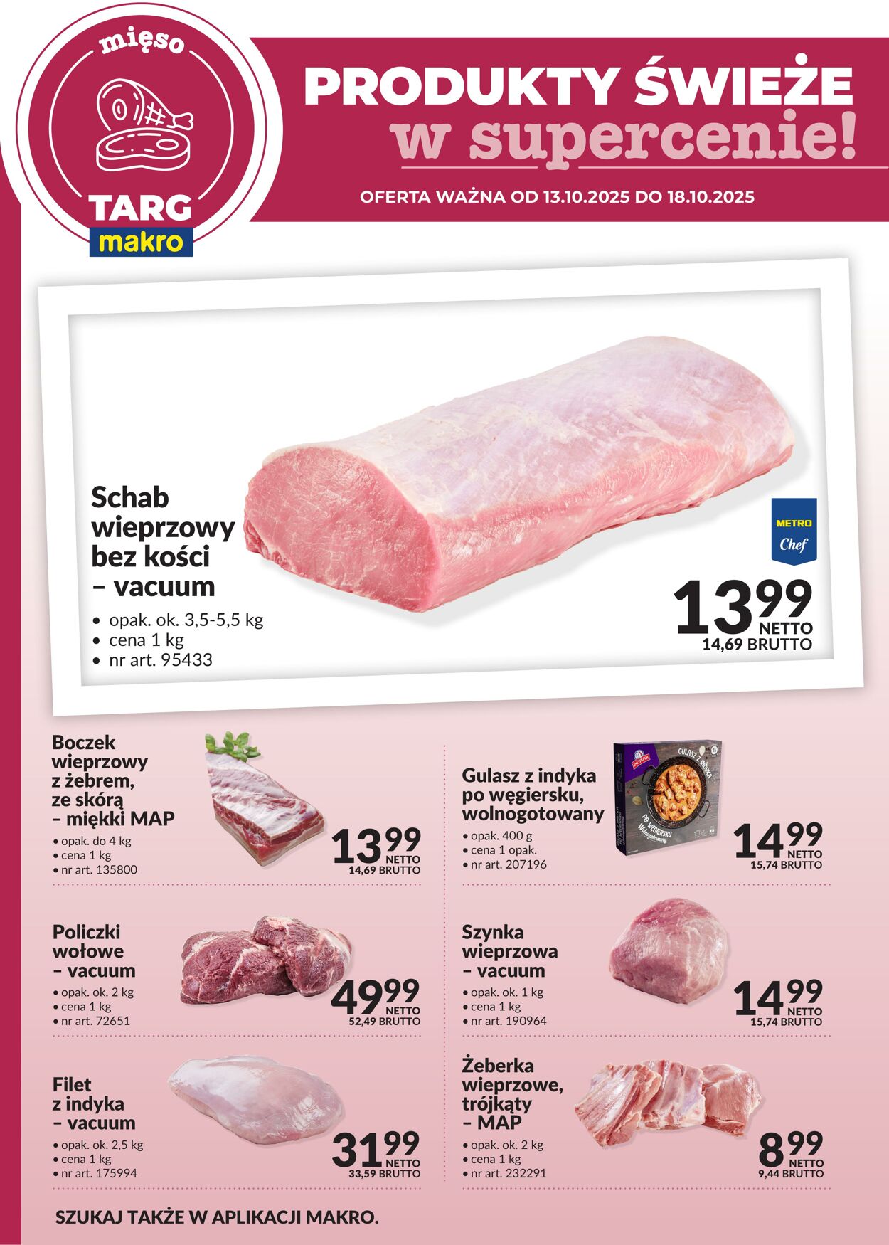 Gazetka Makro 13.10.2025 - 18.10.2025