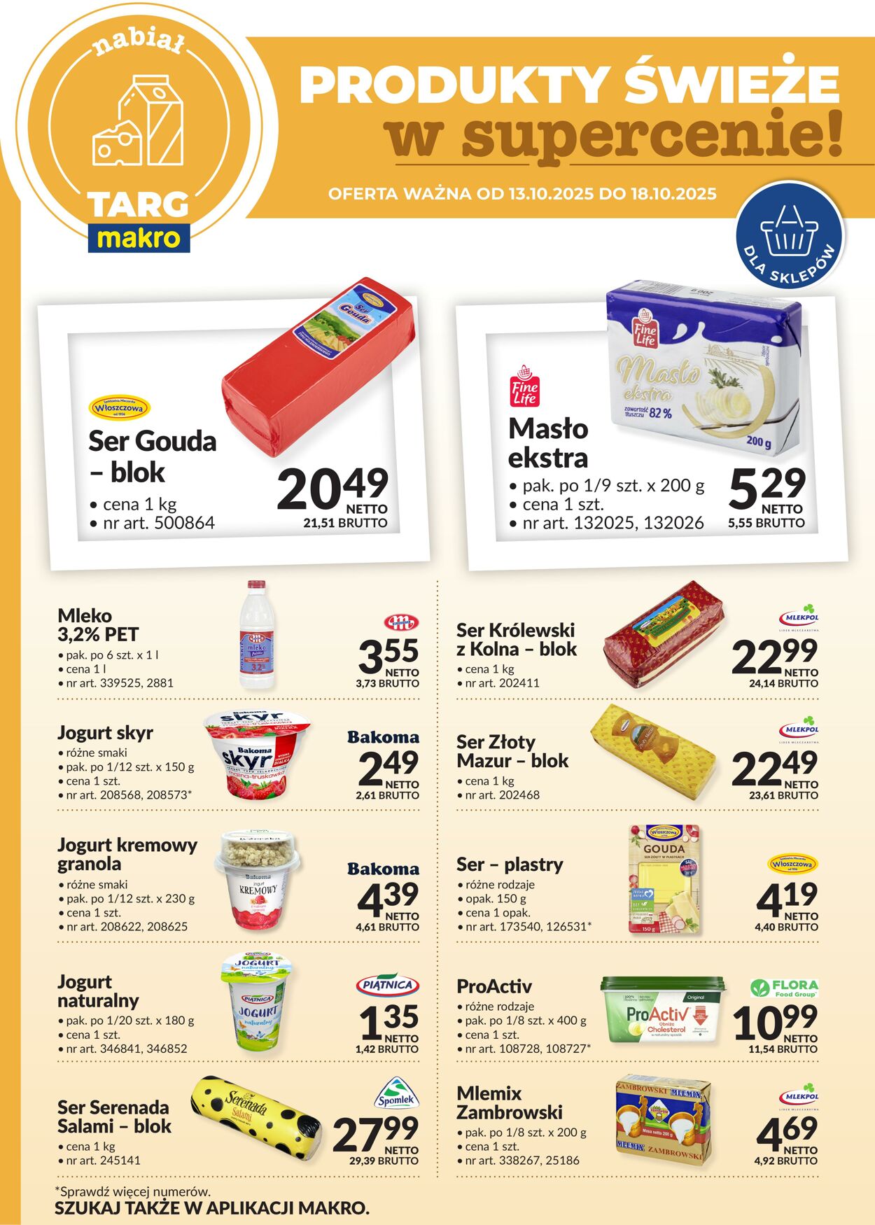 Gazetka Makro 13.10.2025 - 18.10.2025