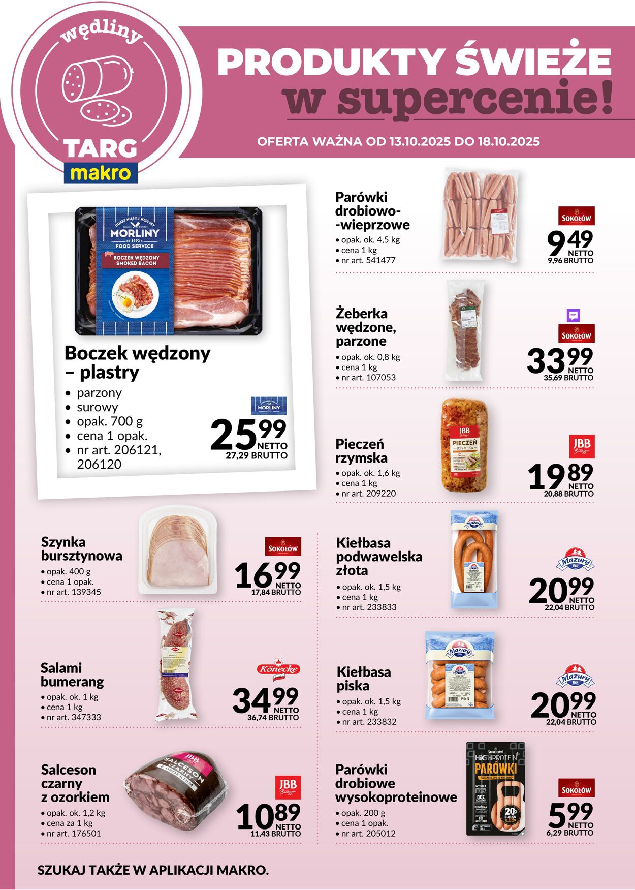 Gazetka Makro 13.10.2025 - 18.10.2025