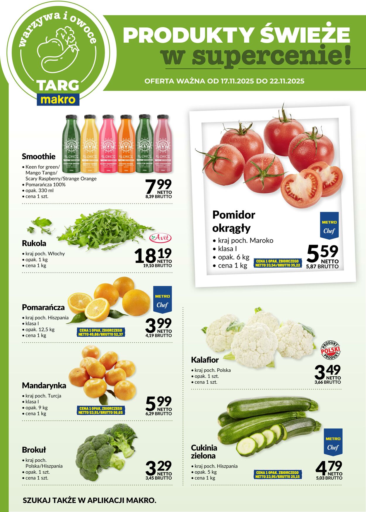 Gazetka Makro 17.11.2025 - 22.11.2025