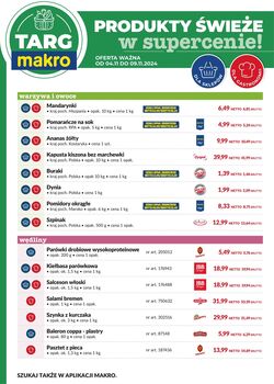 Gazetka Makro 04.11.2024 - 09.11.2024