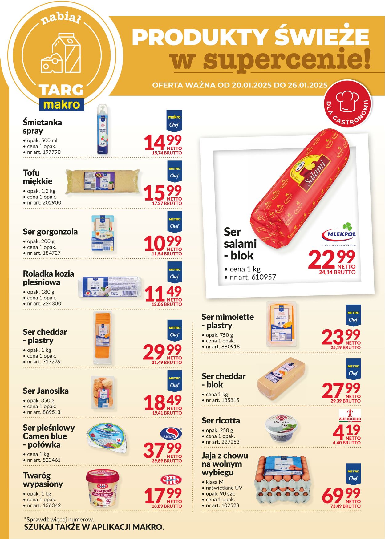 Gazetka Makro 20.01.2025 - 26.01.2025