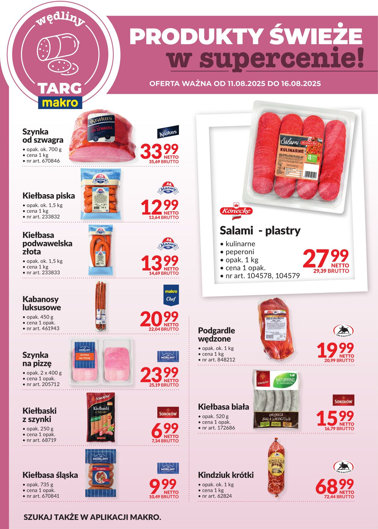 Gazetka Makro 11.08.2025 - 16.08.2025