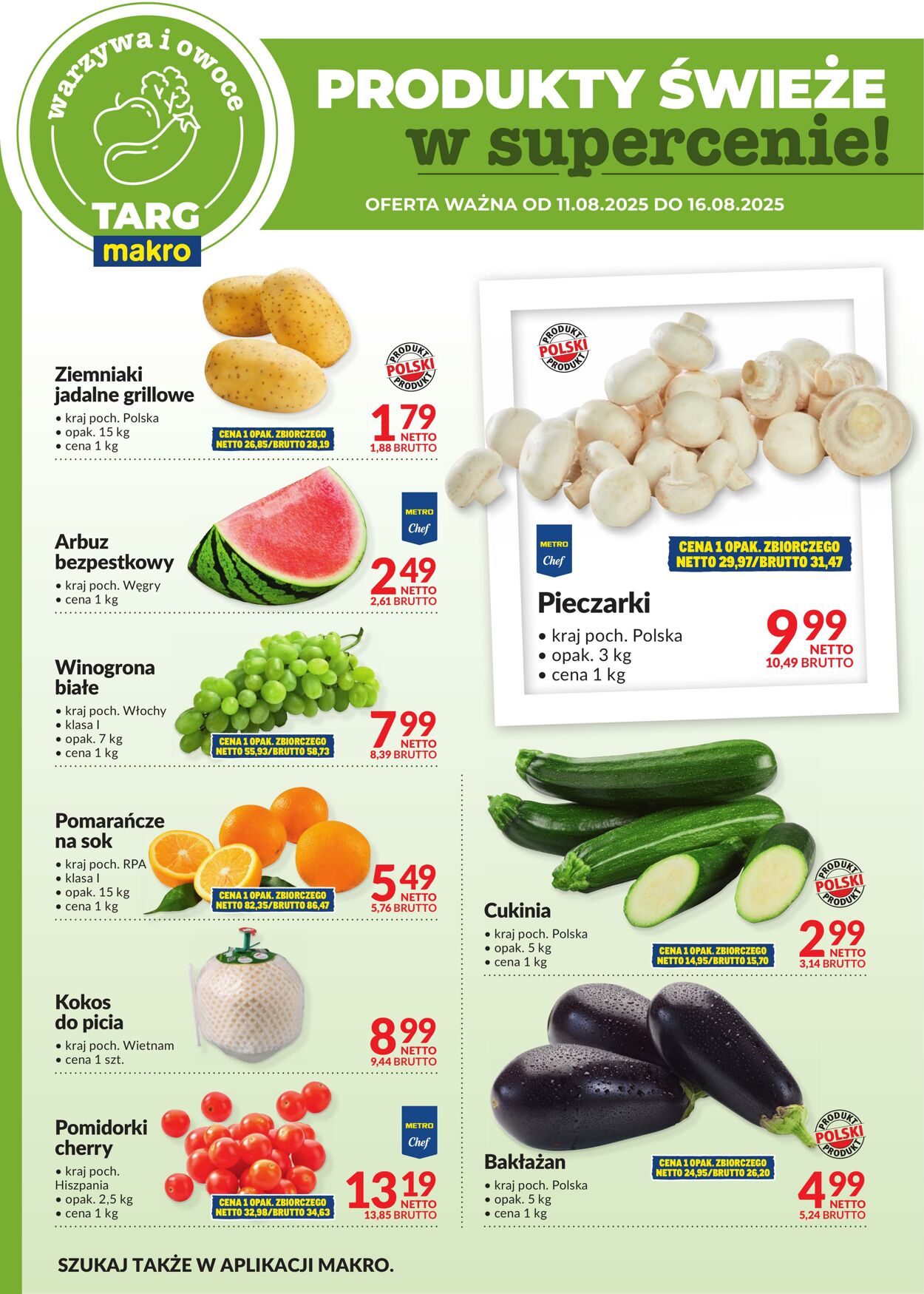 Gazetka Makro 11.08.2025 - 16.08.2025