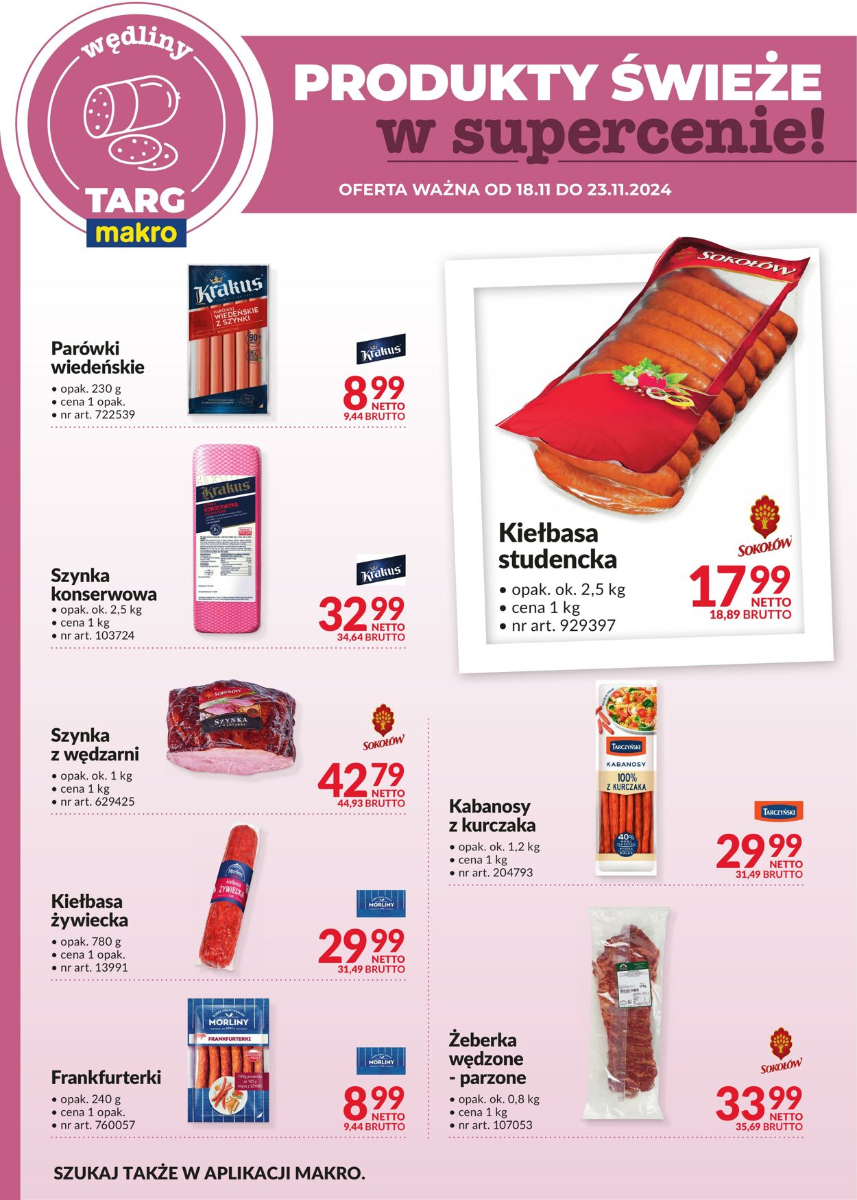 Gazetka Makro 18.11.2024 - 23.11.2024