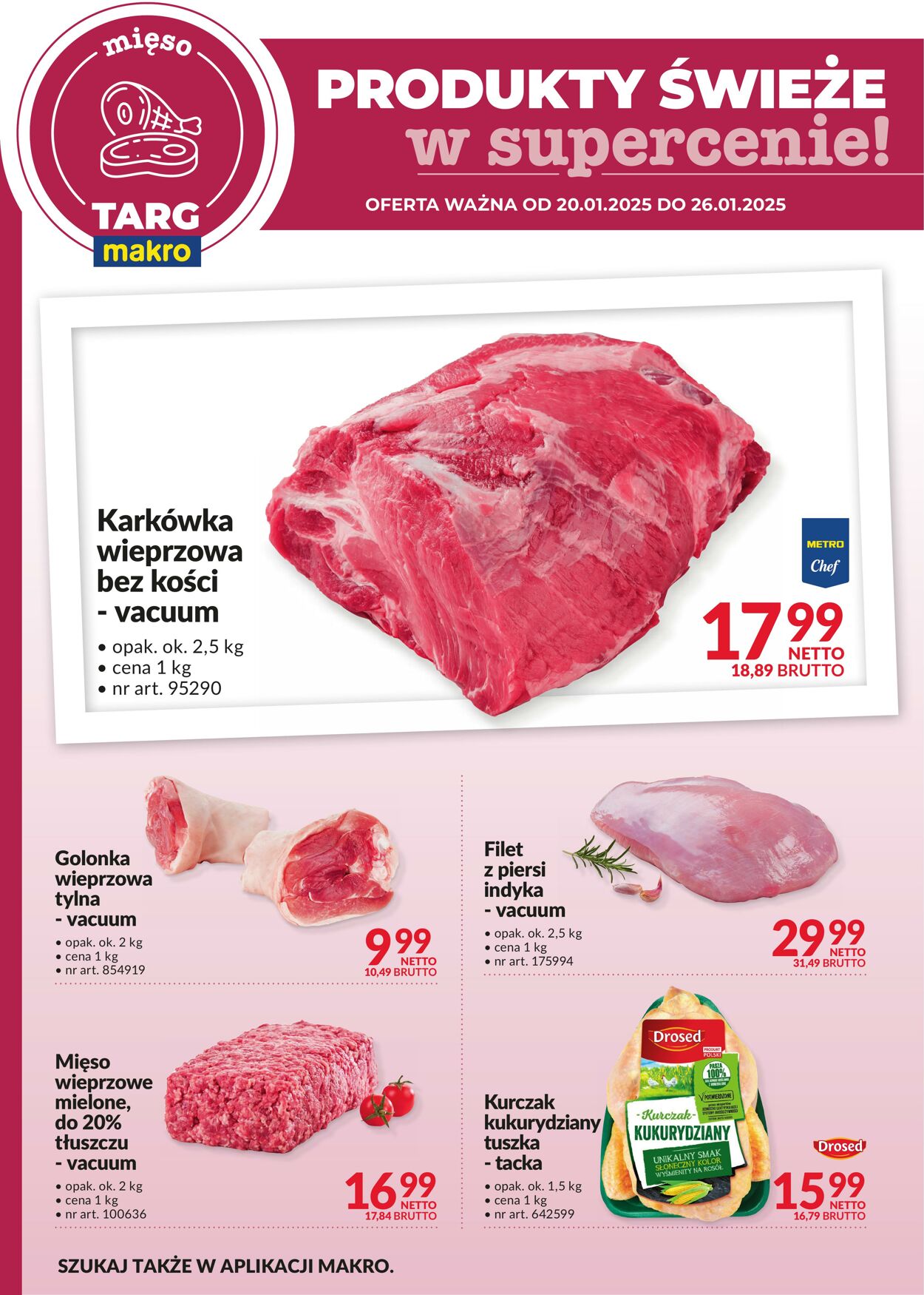 Gazetka Makro 20.01.2025 - 26.01.2025