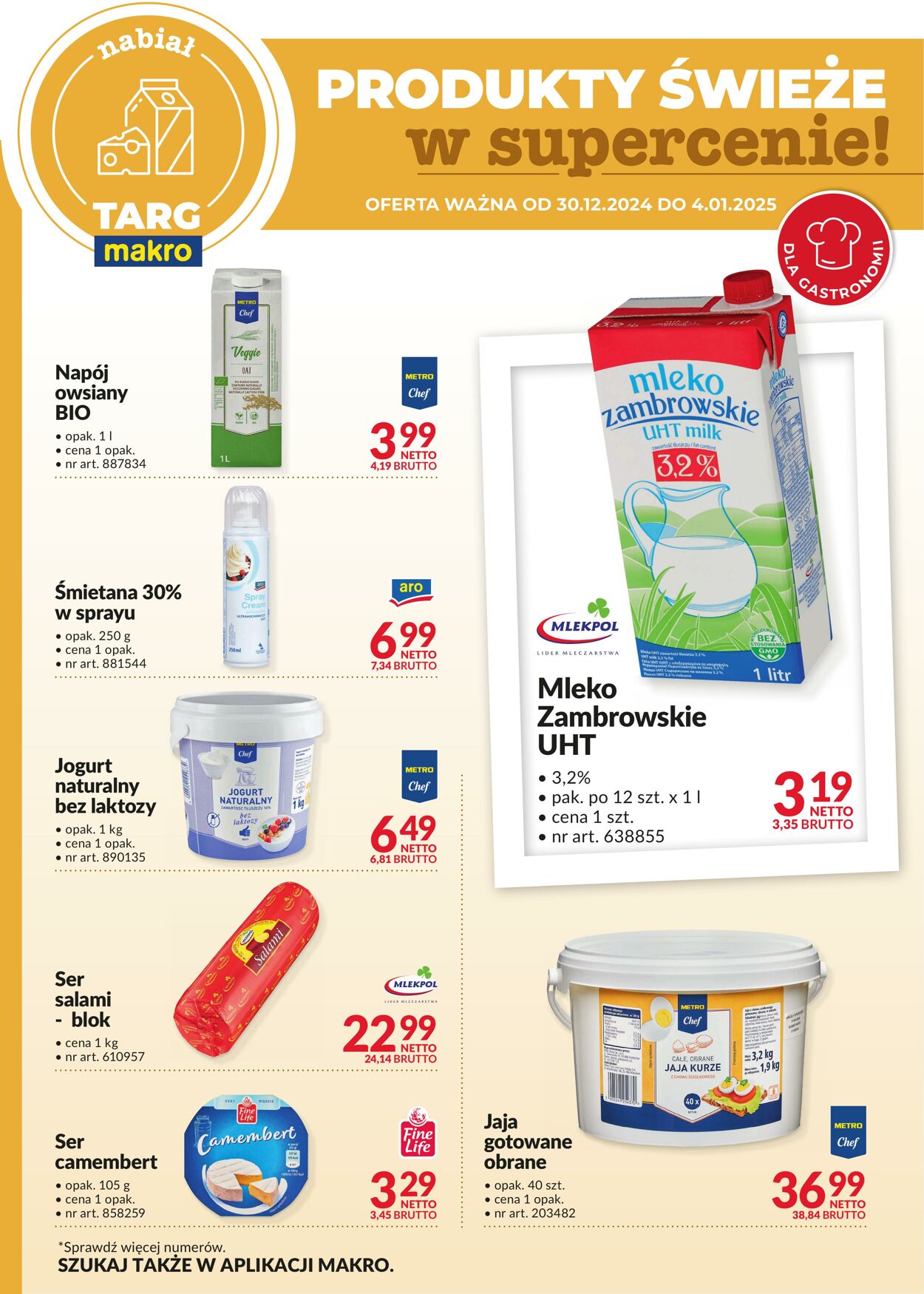 Gazetka Makro 30.12.2024 - 04.01.2025