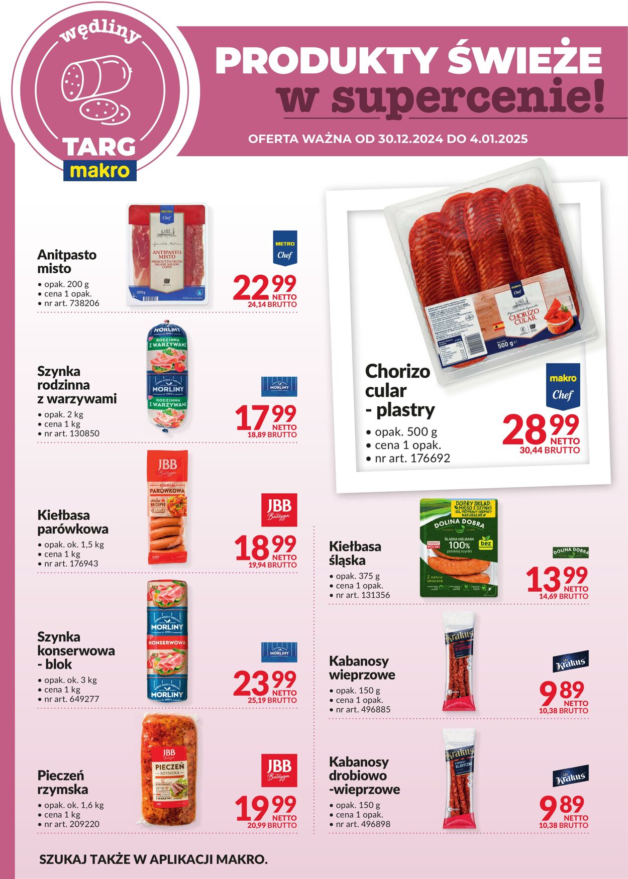 Gazetka Makro 30.12.2024 - 04.01.2025