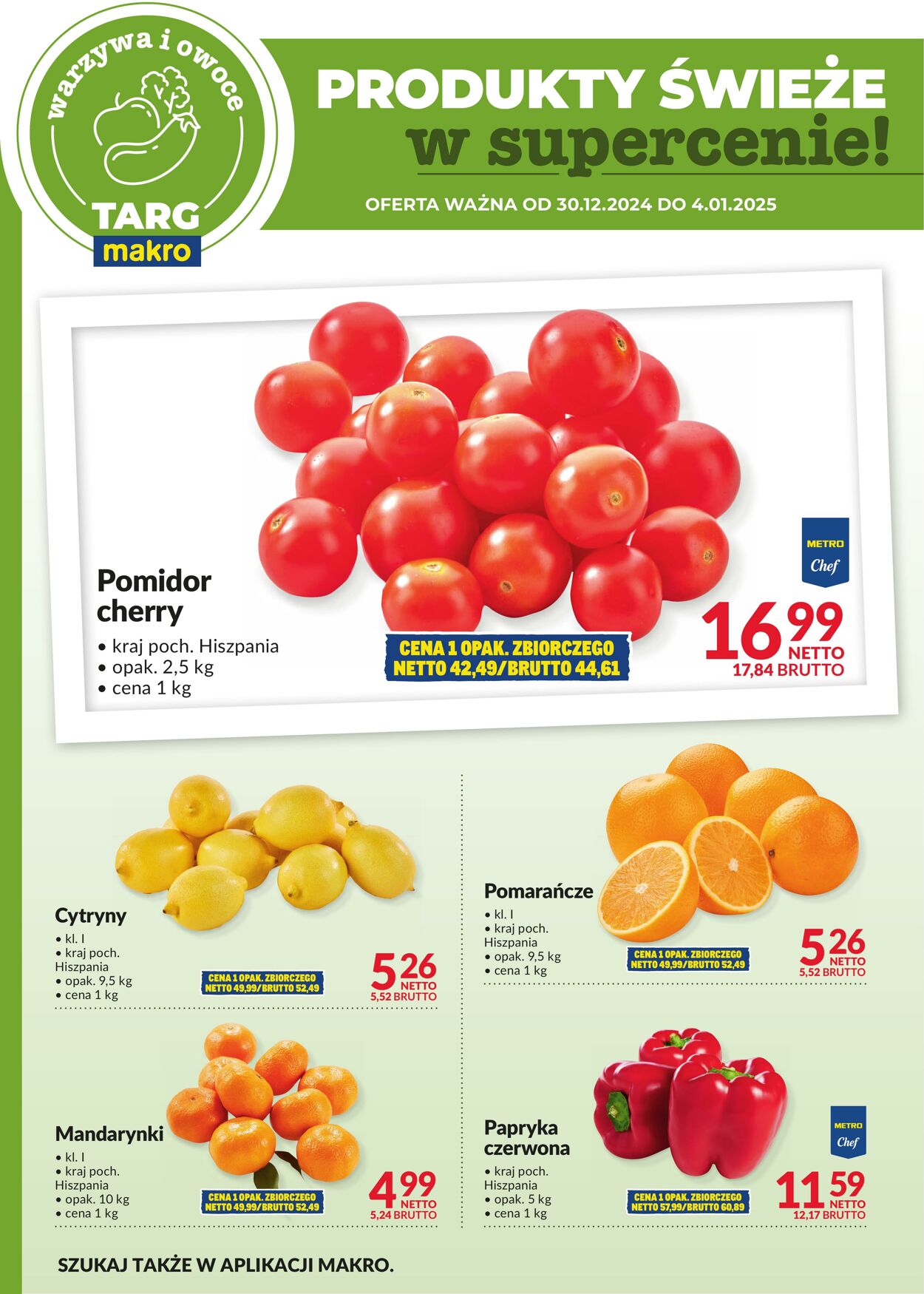 Gazetka Makro 30.12.2024 - 04.01.2025