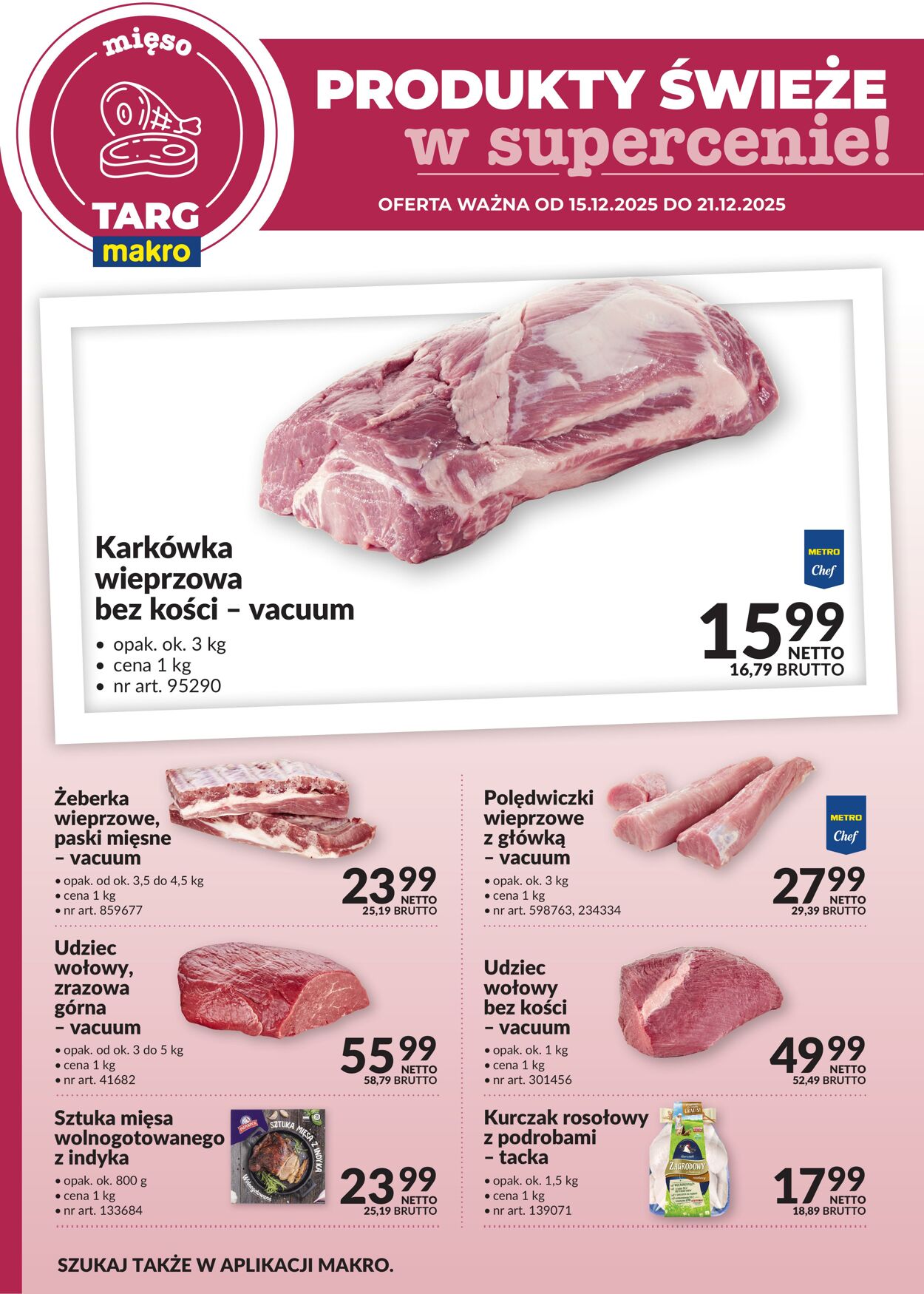 Gazetka Makro 15.12.2025 - 21.12.2025
