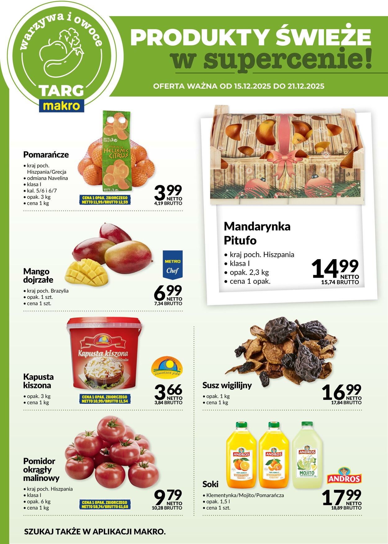 Gazetka Makro 15.12.2025 - 21.12.2025