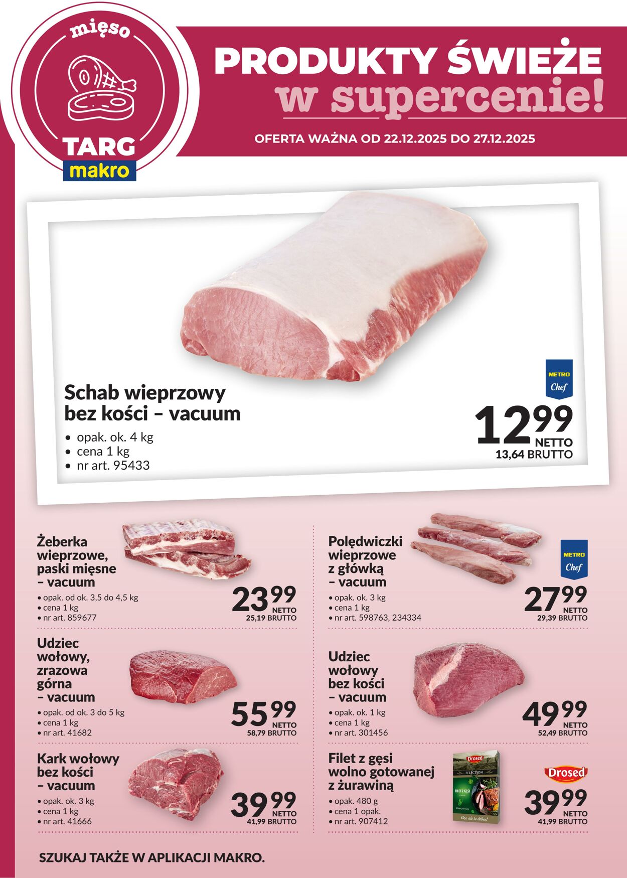 Gazetka Makro 22.12.2025 - 27.12.2025