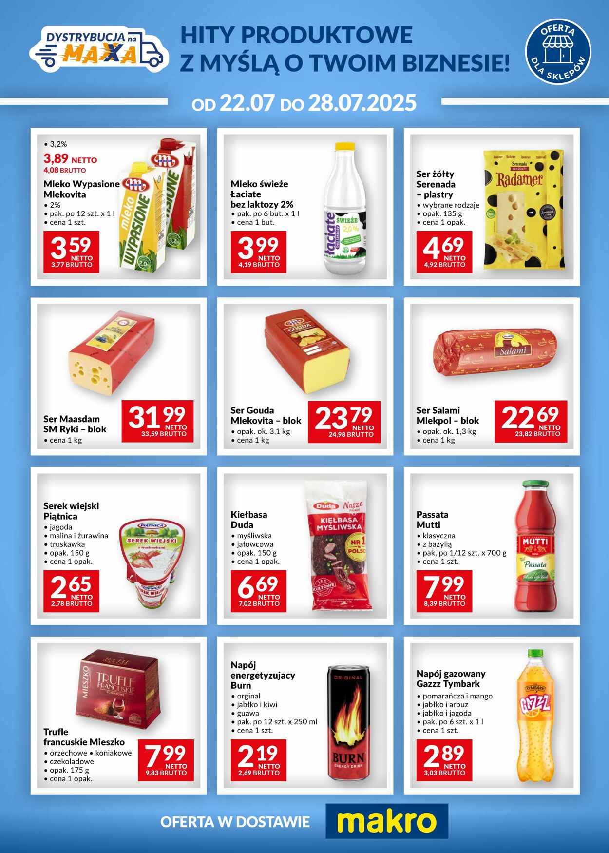 Gazetka Makro 22.07.2025 - 28.07.2025