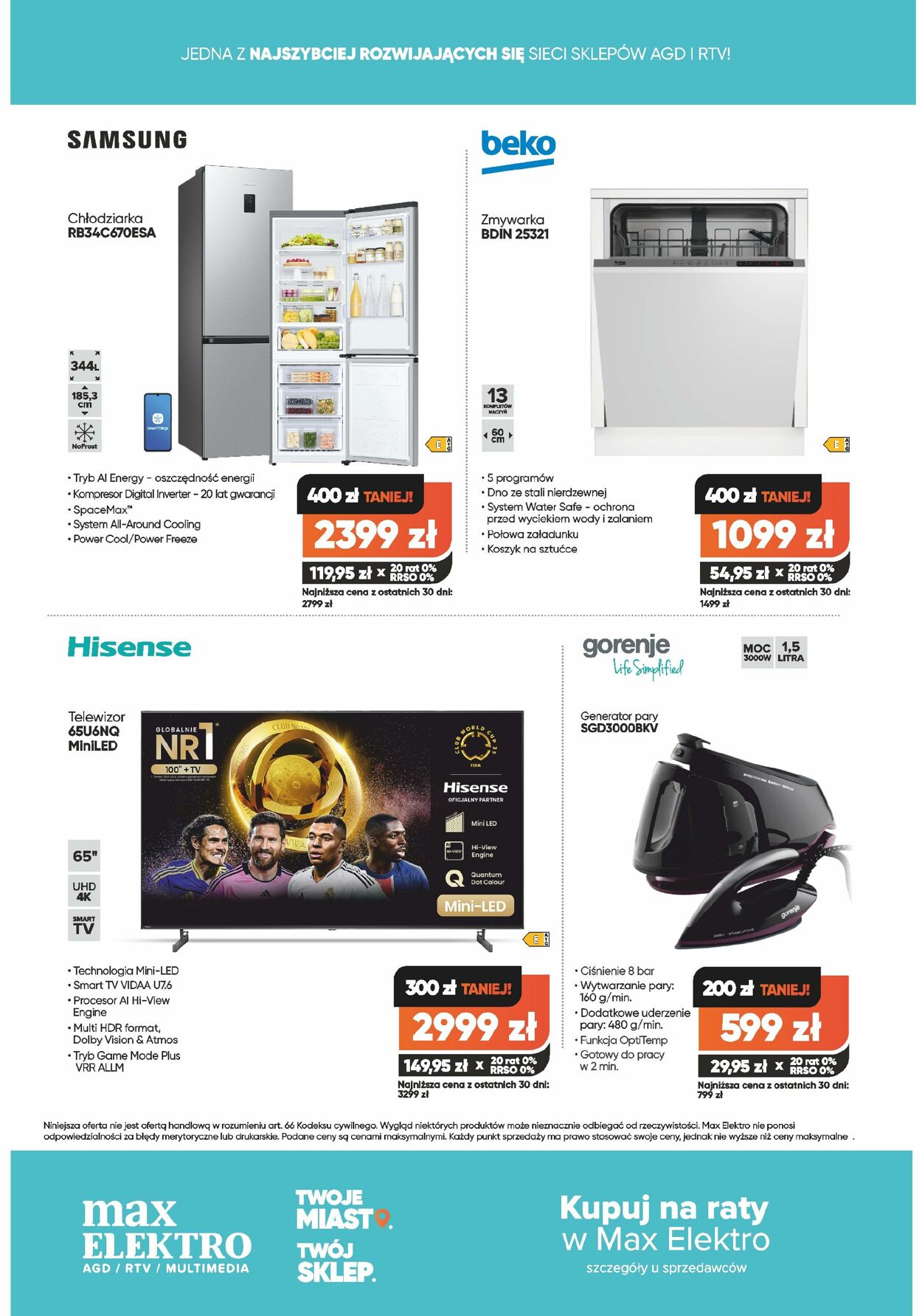 Gazetka Max Elektro 01.07.2025 - 30.07.2025