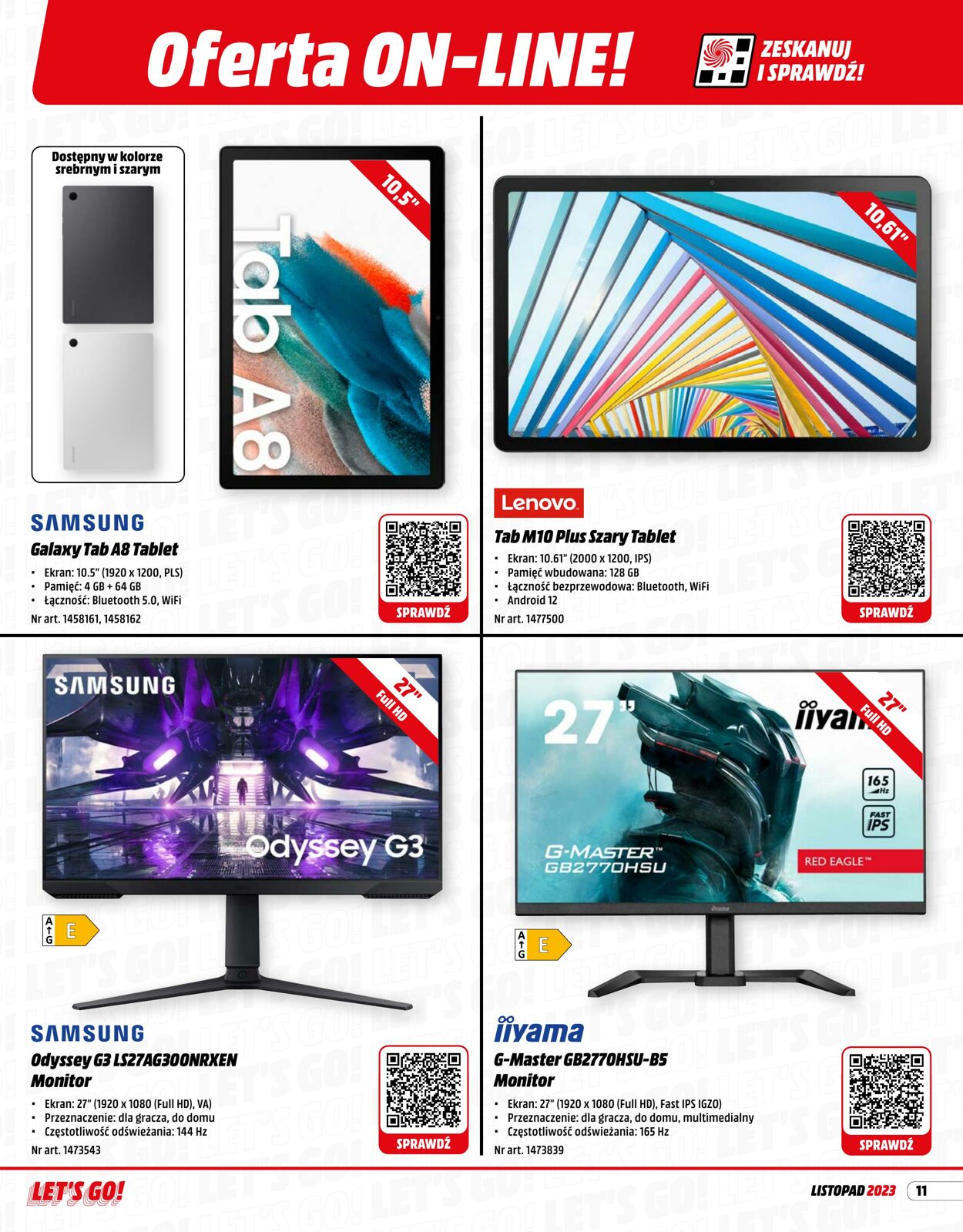 Gazetka Media Markt 01.11.2023 - 30.11.2023