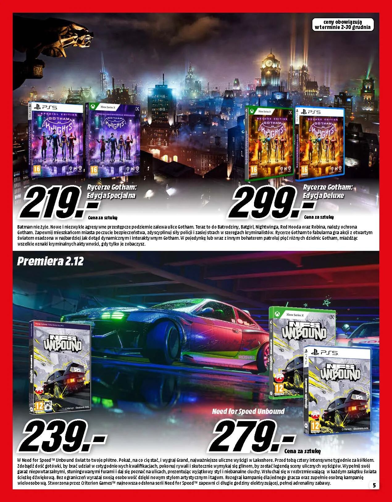 Gazetka Media Markt 01.12.2022 - 31.12.2022