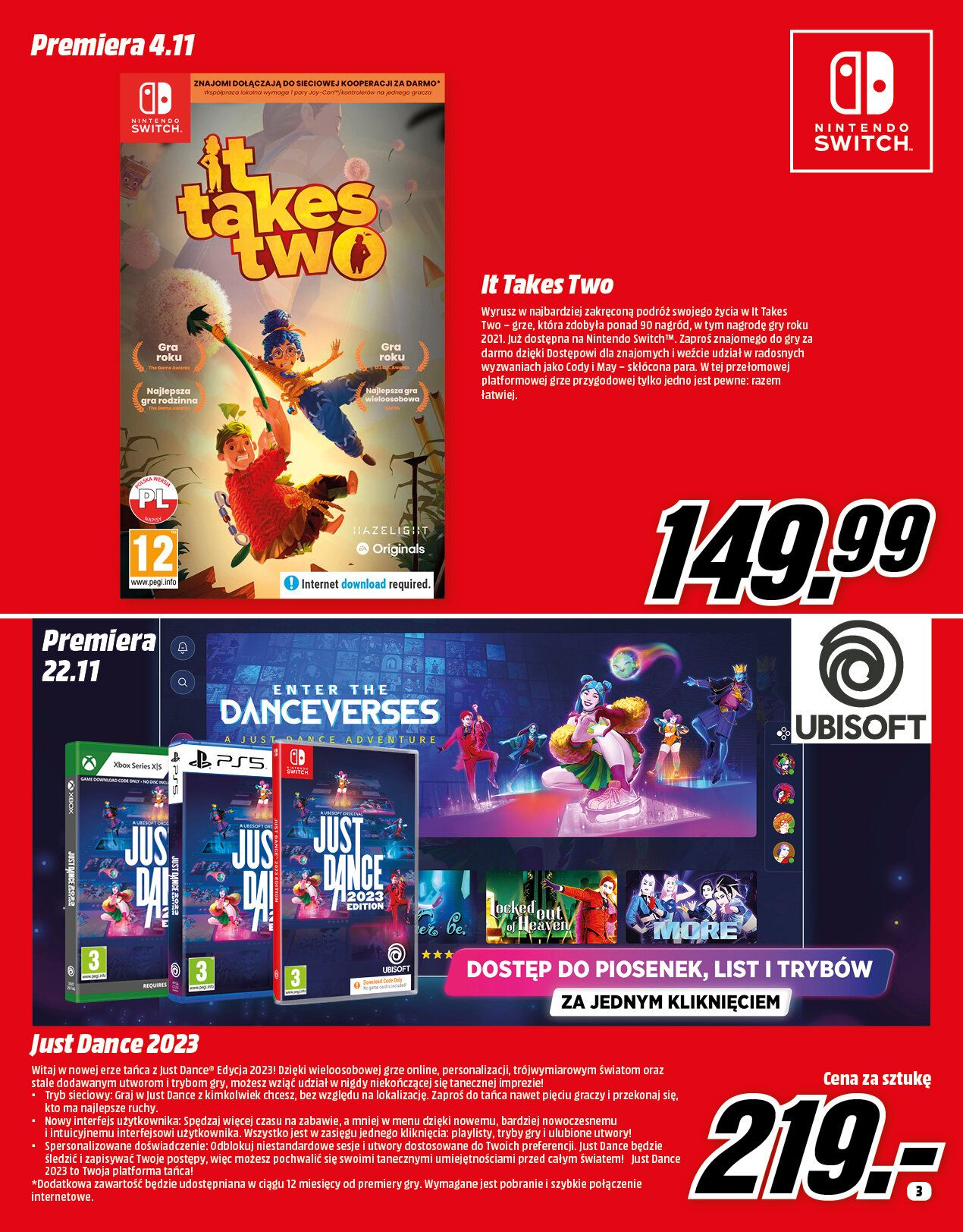 Gazetka Media Markt 01.11.2022 - 30.11.2022