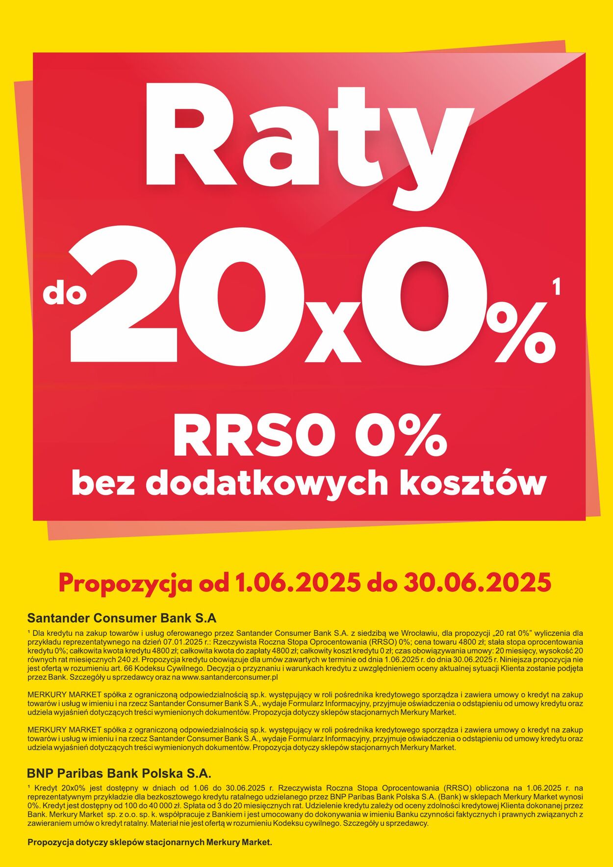 Gazetka Merkury Market 01.06.2025 - 30.06.2025