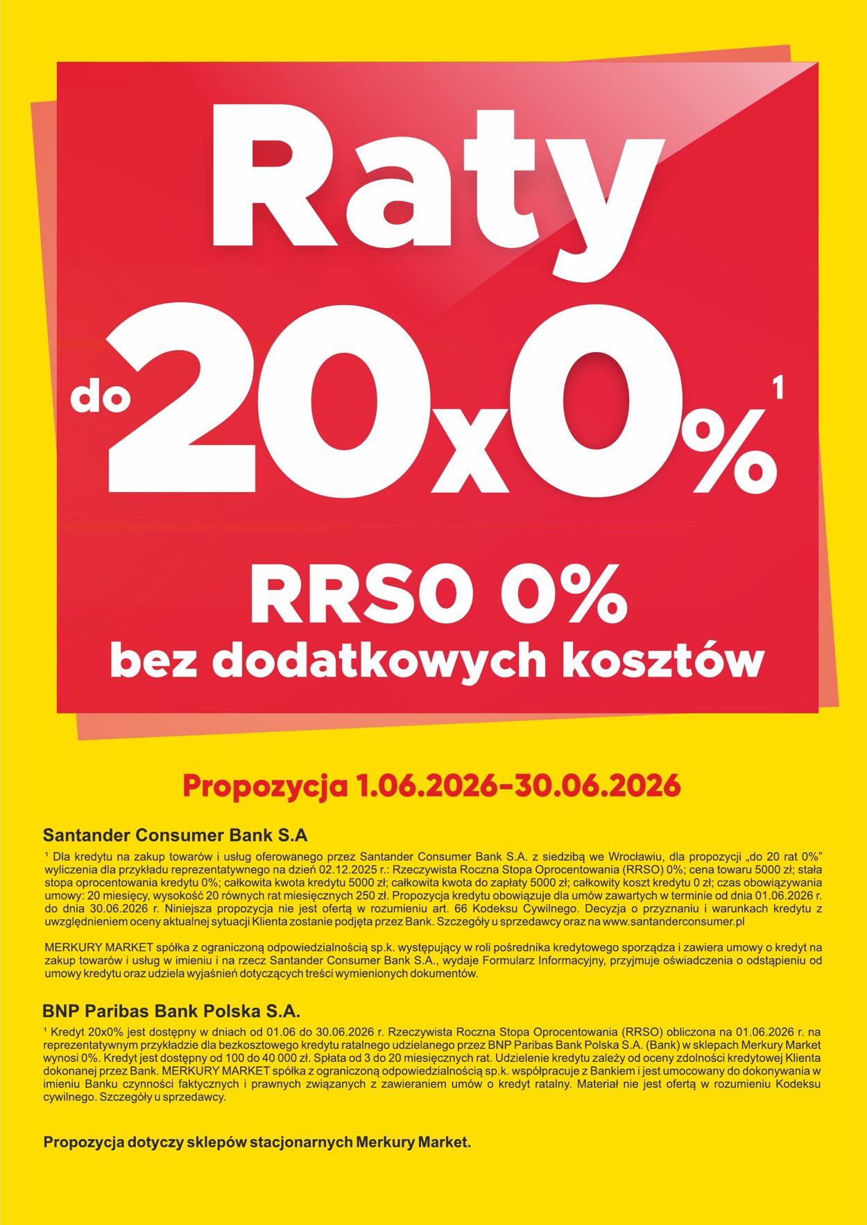 Gazetka Merkury Market 01.06.2026 - 30.06.2026