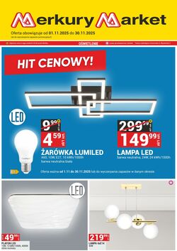 Gazetka Merkury Market 01.11.2025 - 30.11.2025