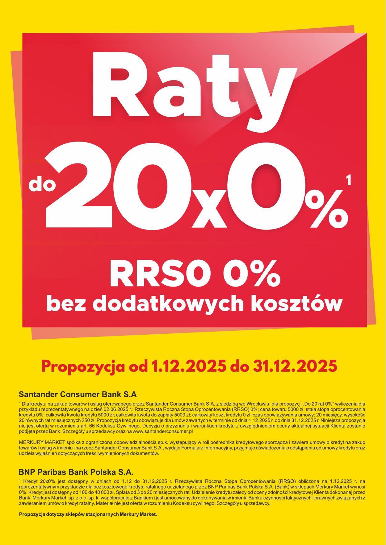 Gazetka Merkury Market 01.12.2025 - 31.12.2025