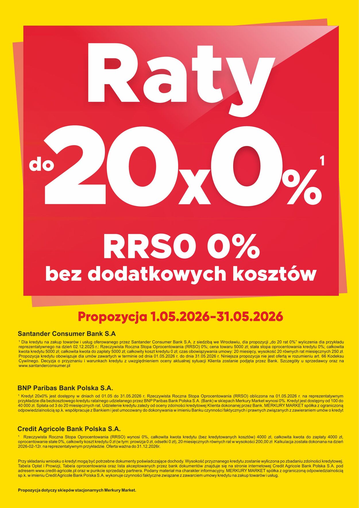 Gazetka Merkury Market 01.05.2026 - 31.05.2026