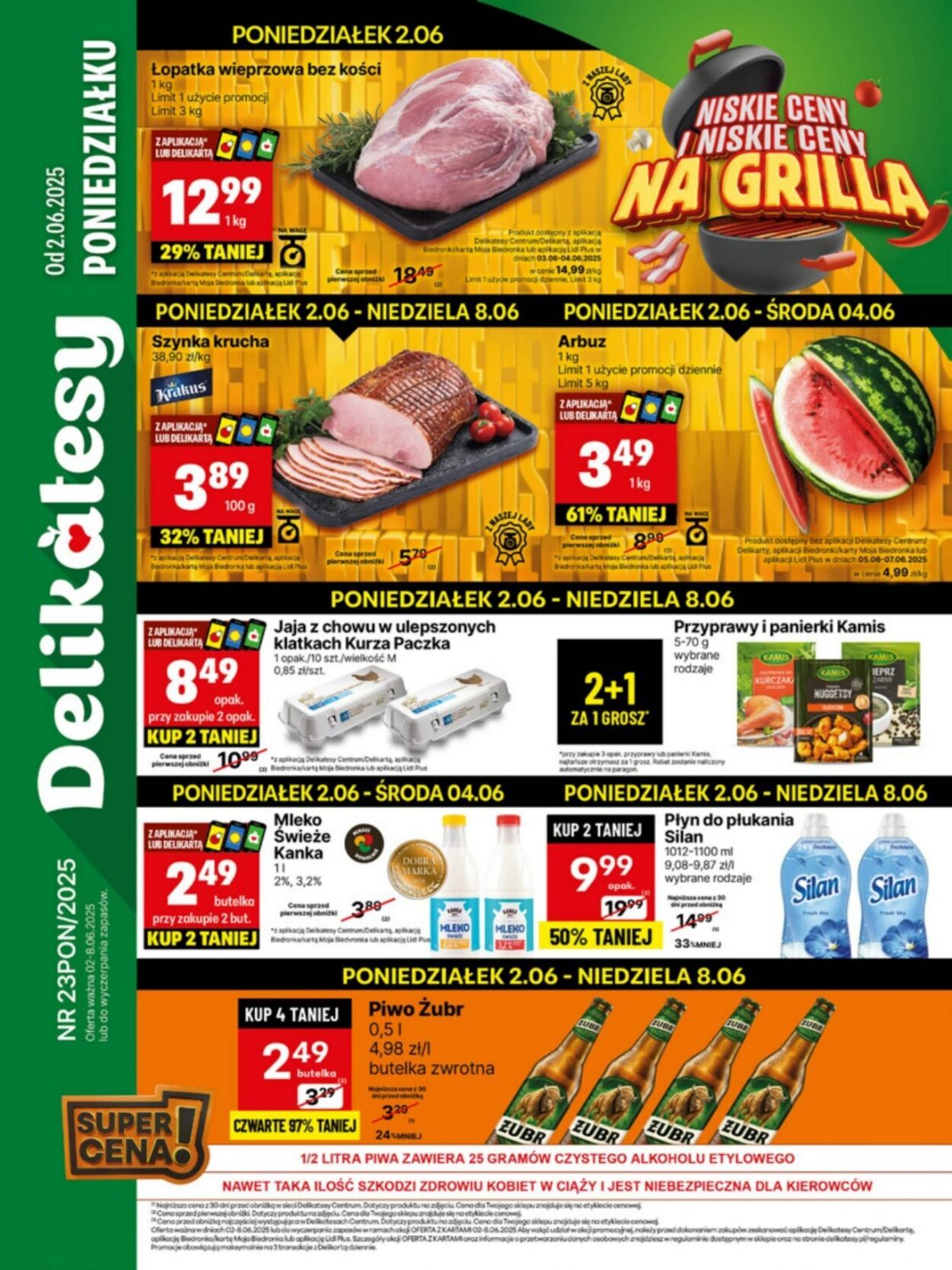 Gazetka Delikatesy Centrum 02.06.2025 - 08.06.2025