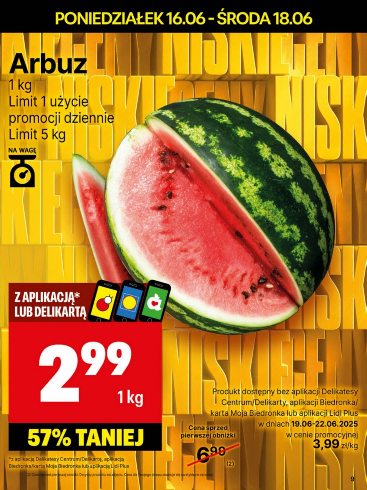 Gazetka Delikatesy Centrum 16.06.2025 - 22.06.2025
