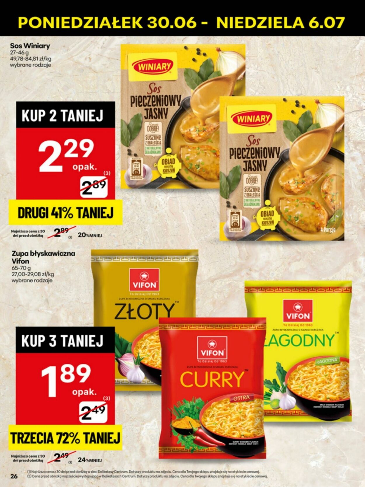 Gazetka Delikatesy Centrum 30.06.2025 - 06.07.2025