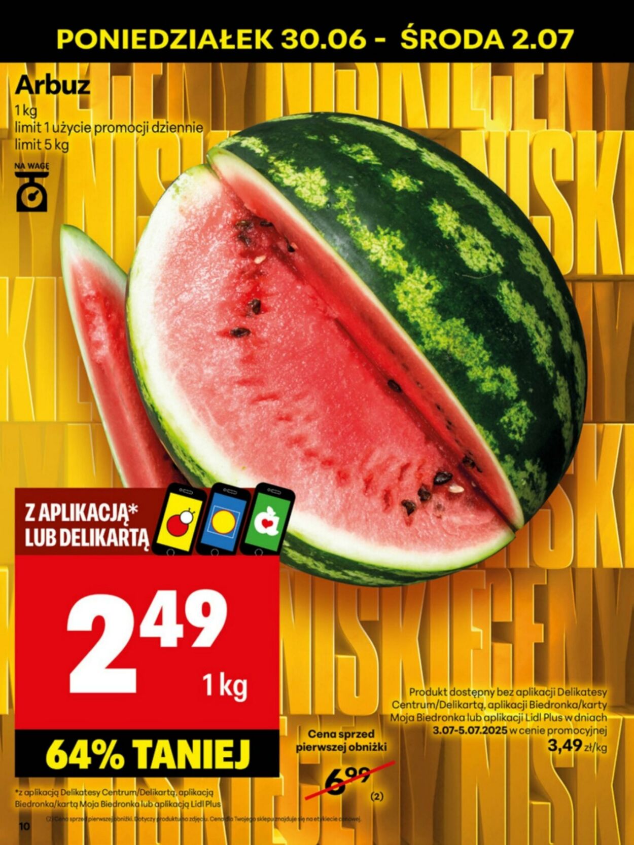 Gazetka Delikatesy Centrum 30.06.2025 - 06.07.2025