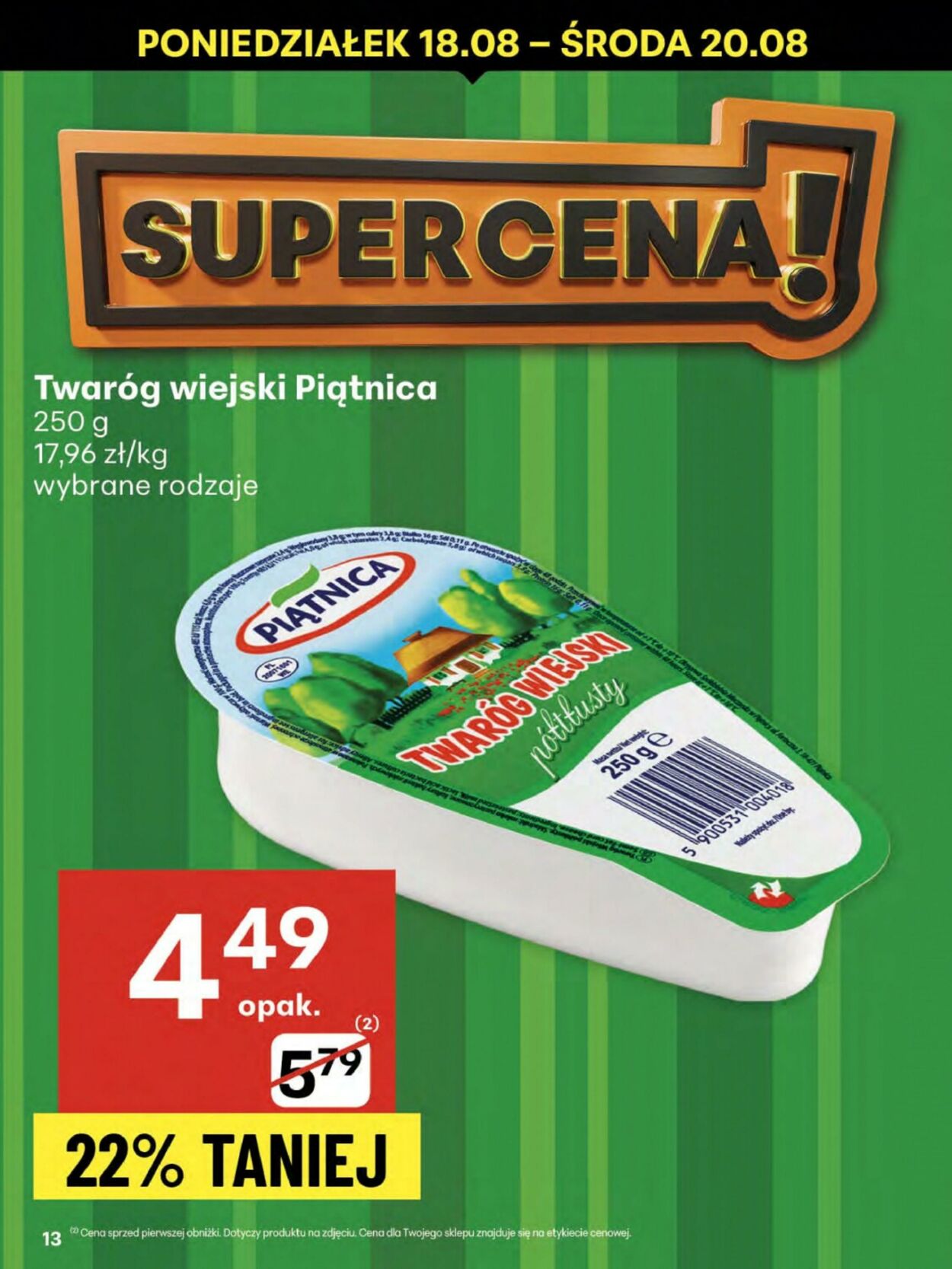 Gazetka Delikatesy Centrum 14.08.2025 - 20.08.2025