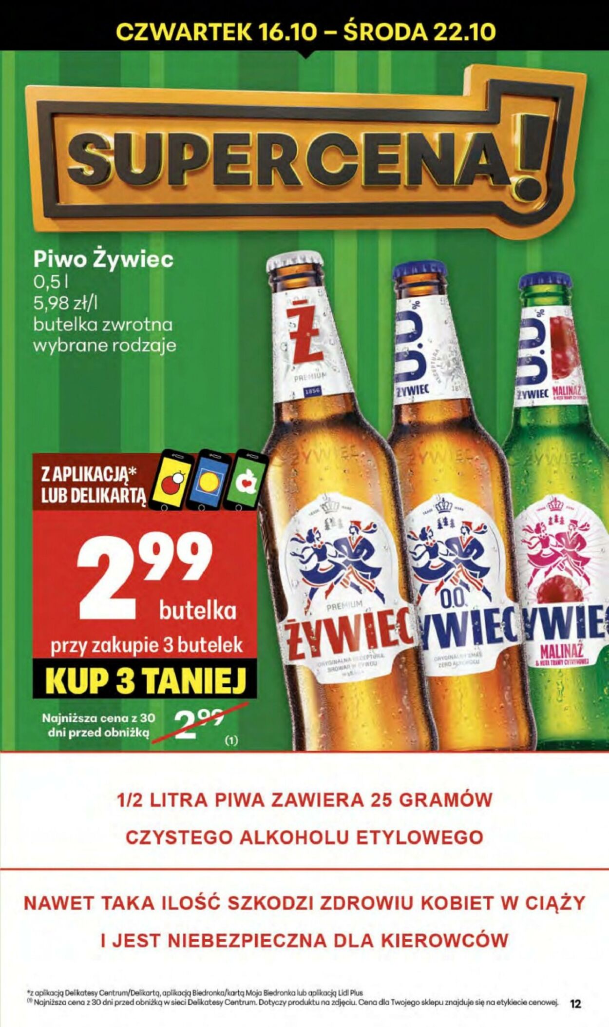Gazetka Delikatesy Centrum 16.10.2025 - 22.10.2025