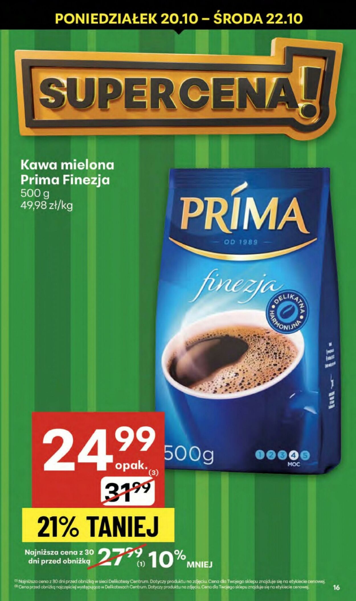 Gazetka Delikatesy Centrum 16.10.2025 - 22.10.2025