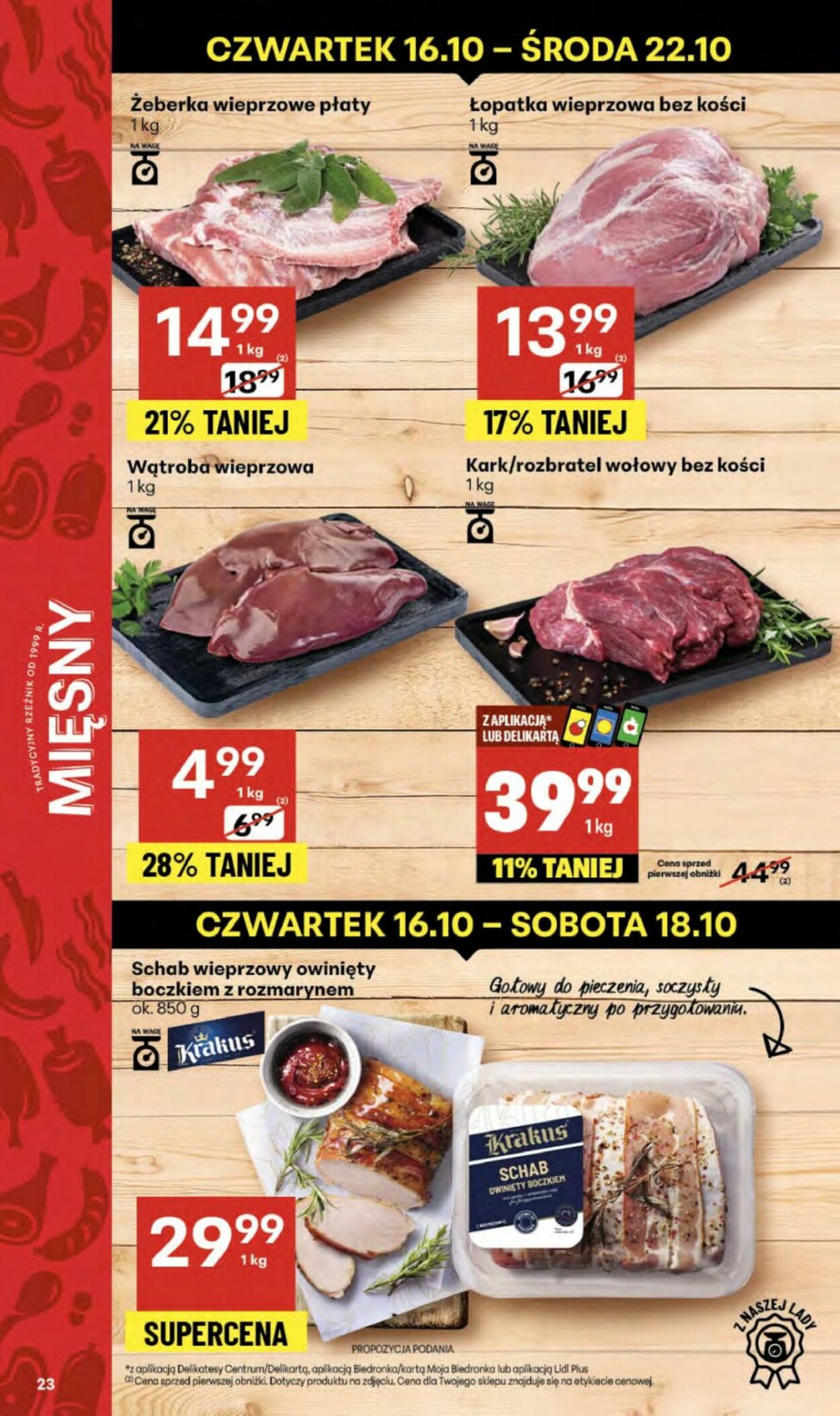 Gazetka Delikatesy Centrum 16.10.2025 - 22.10.2025