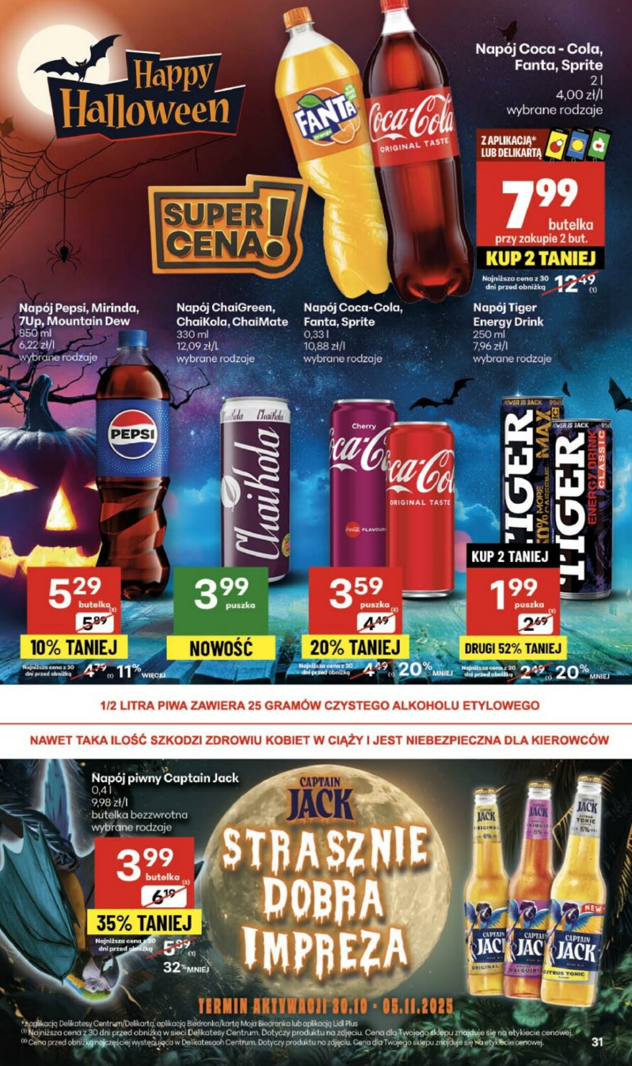 Gazetka Delikatesy Centrum 30.10.2025 - 05.11.2025