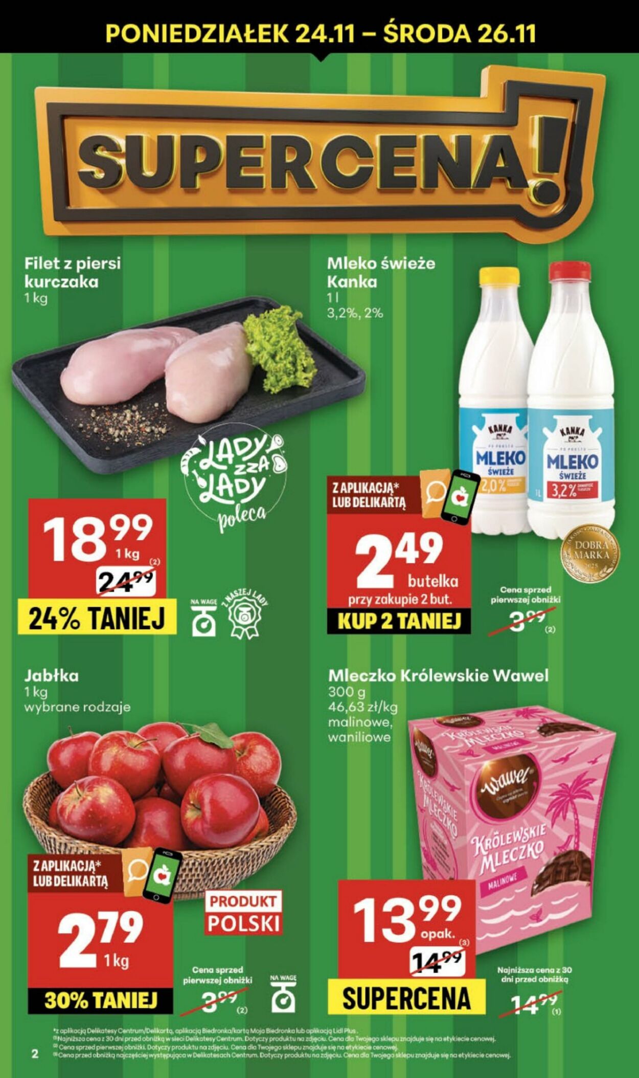 Gazetka Delikatesy Centrum 20.11.2025 - 26.11.2025