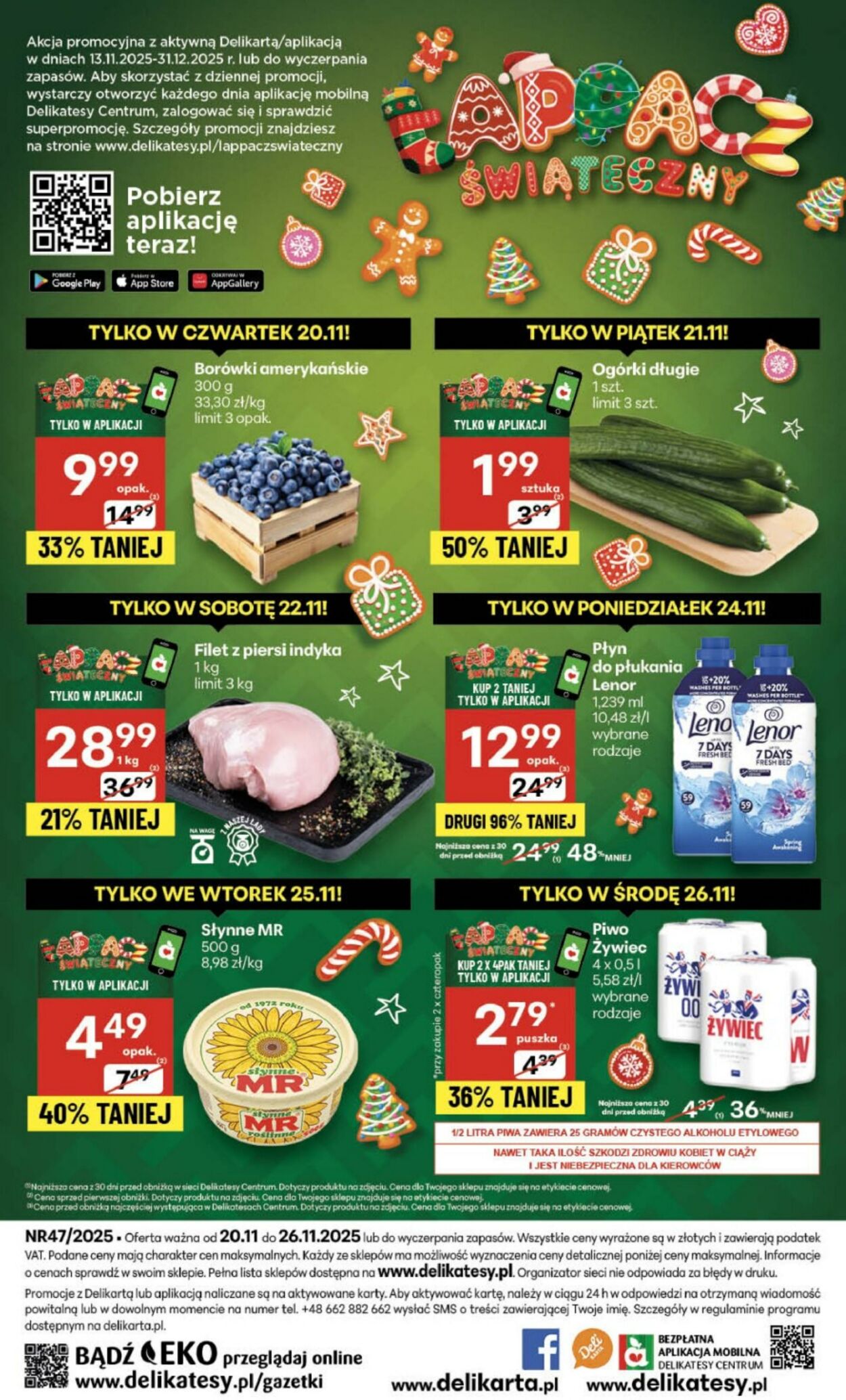 Gazetka Delikatesy Centrum 20.11.2025 - 26.11.2025