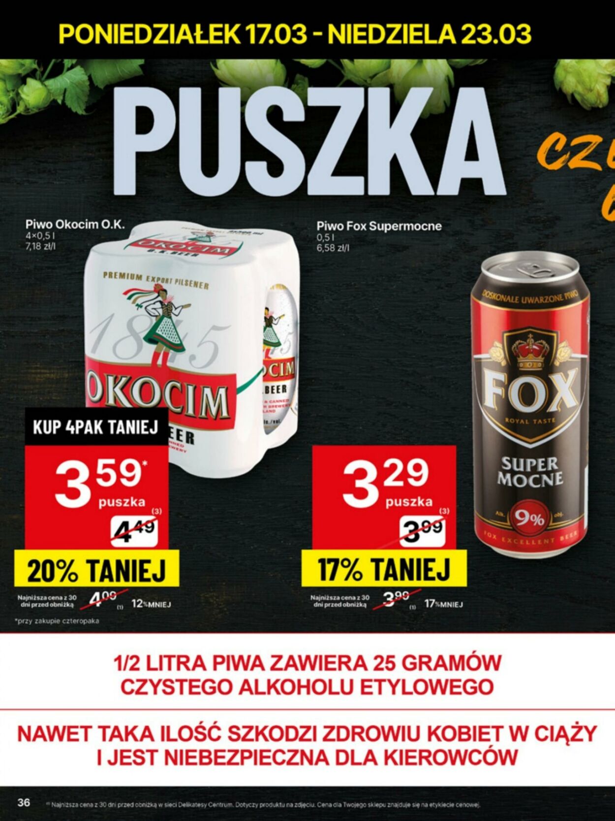 Gazetka Delikatesy Centrum 17.03.2025 - 23.03.2025