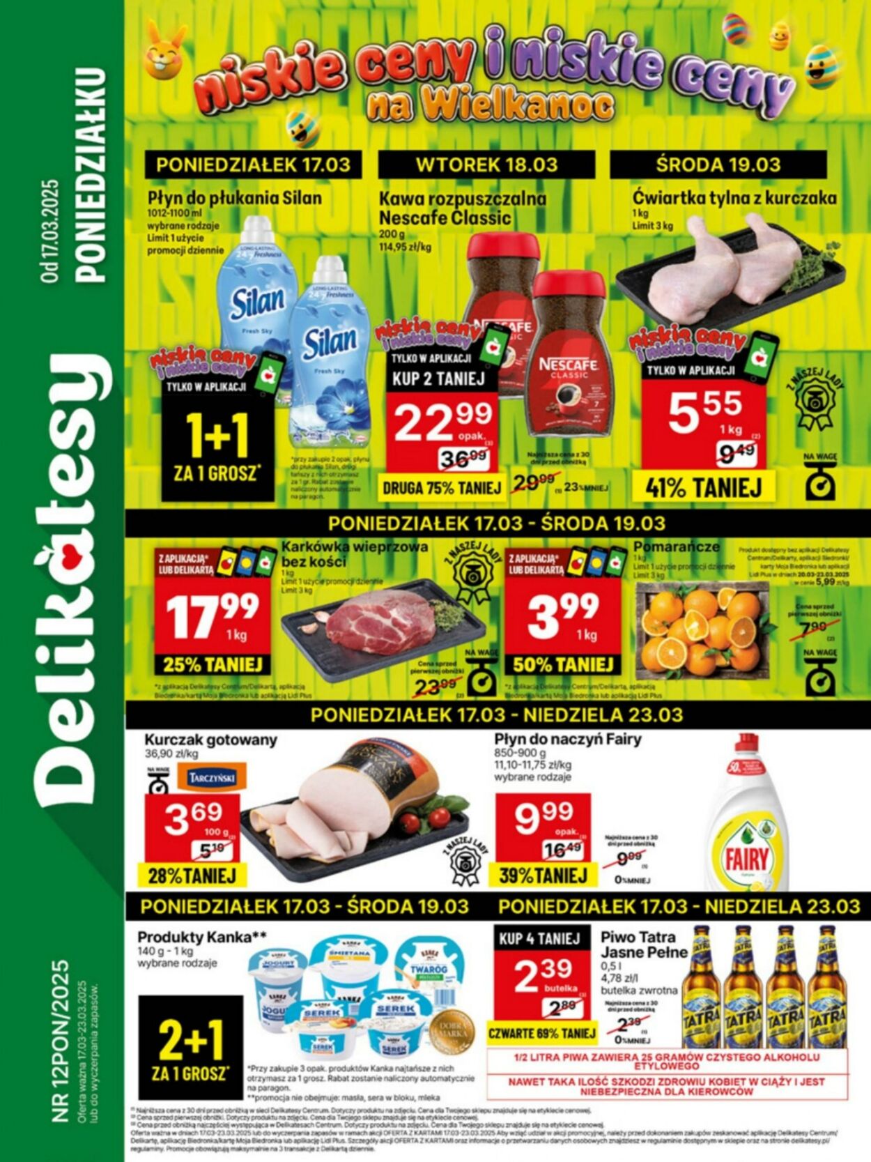 Gazetka Delikatesy Centrum 17.03.2025 - 23.03.2025