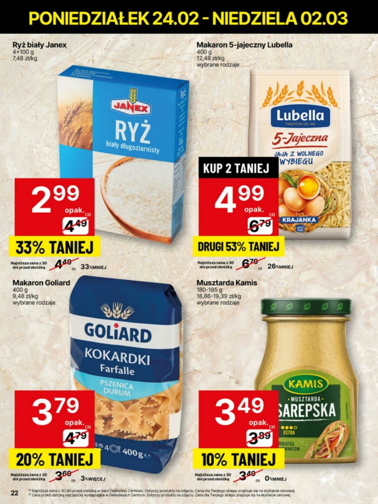 Gazetka Delikatesy Centrum 24.02.2025 - 02.03.2025