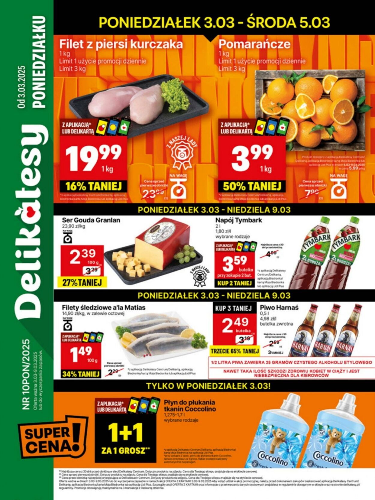 Gazetka Delikatesy Centrum 03.03.2025 - 09.03.2025