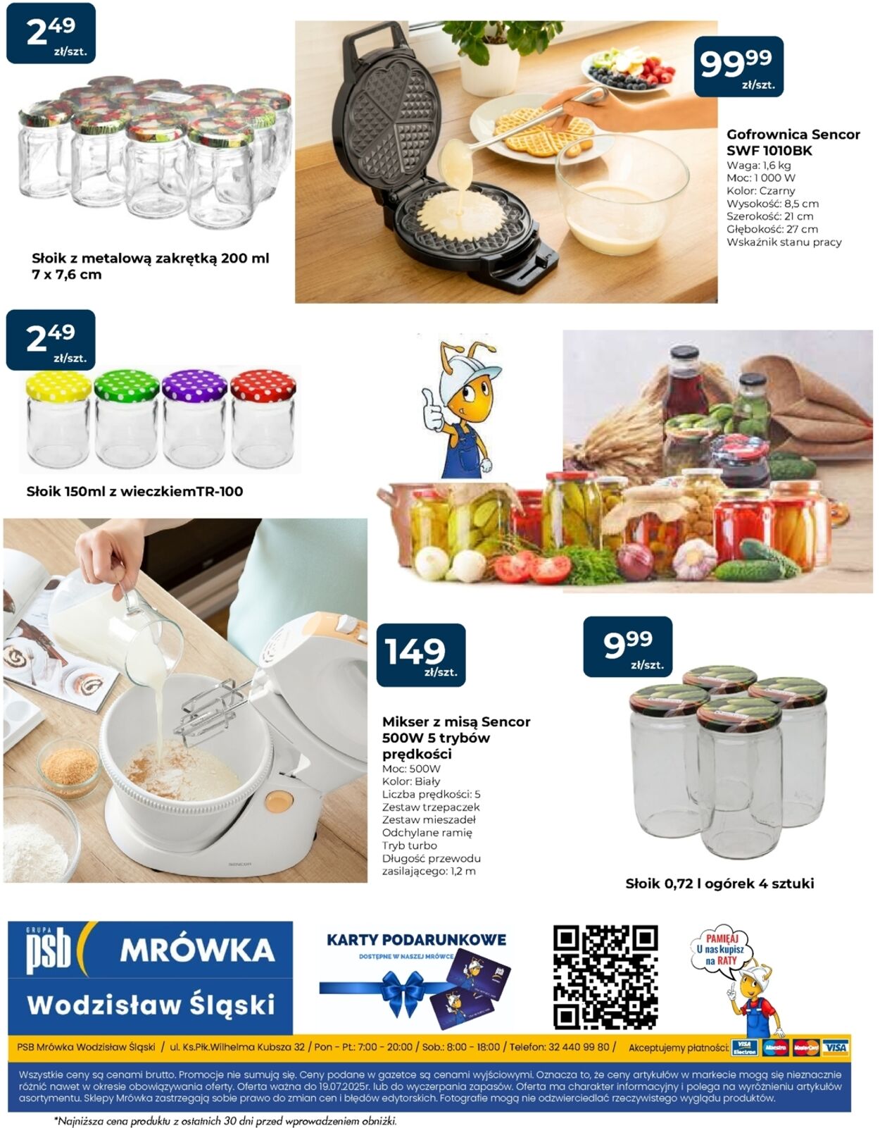 Gazetka Mrówka 10.07.2025 - 19.07.2025