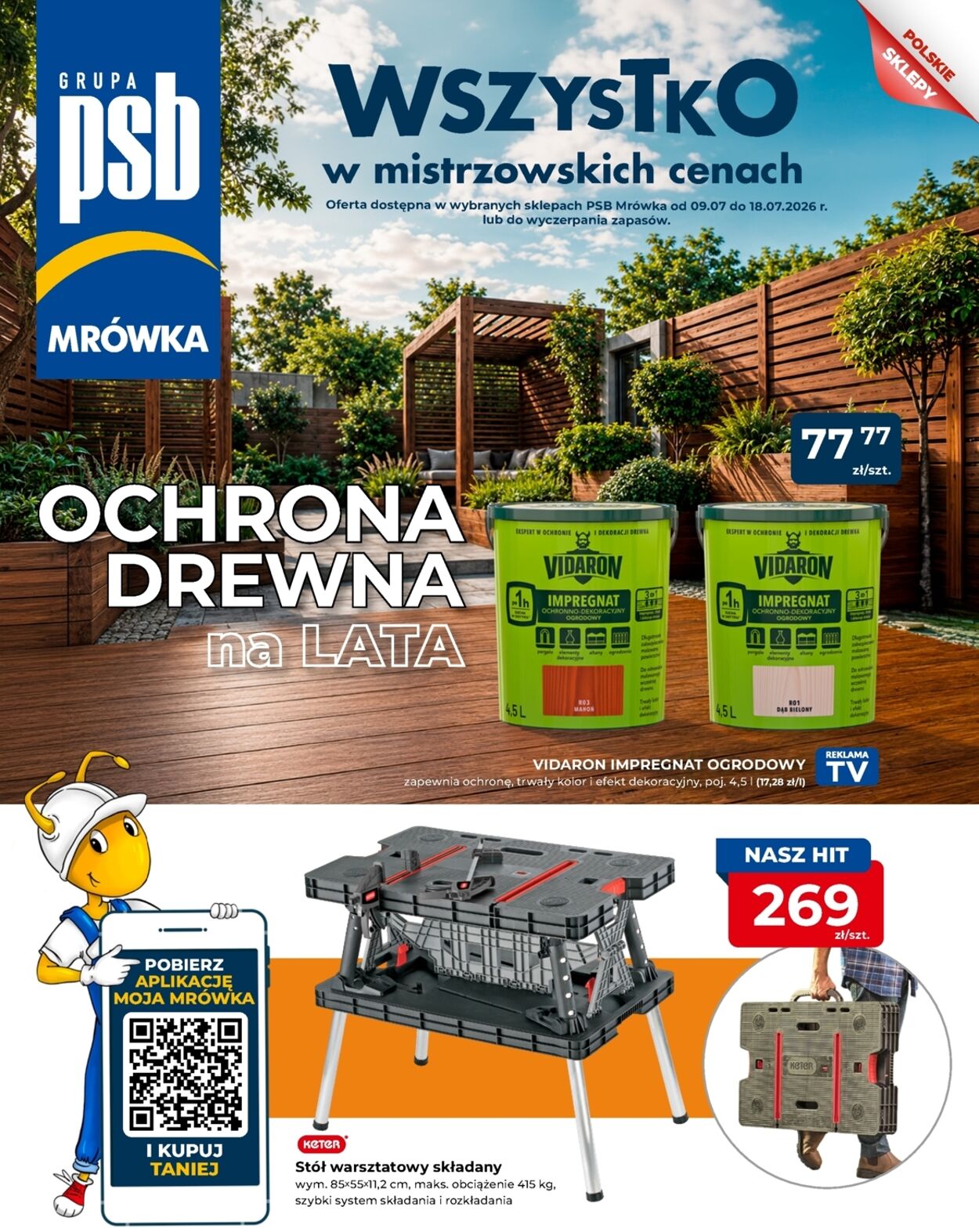 Gazetka Mrówka 09.07.2026 - 18.07.2026