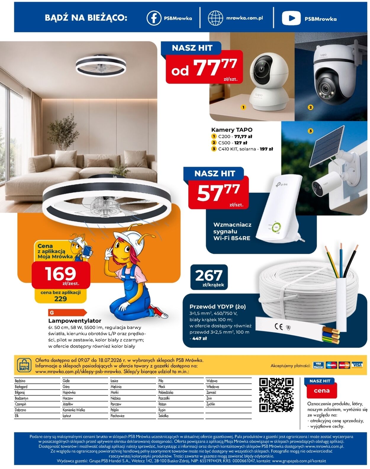 Gazetka Mrówka 09.07.2026 - 18.07.2026