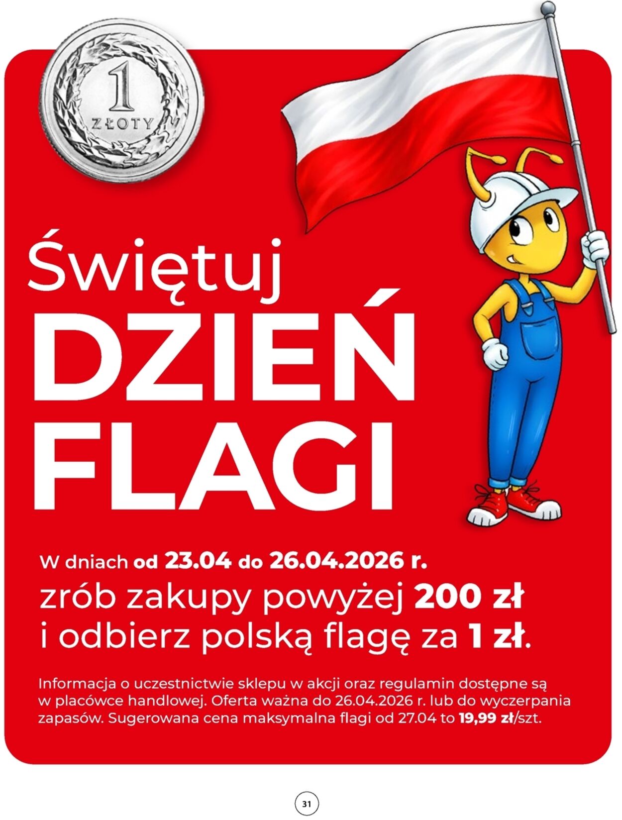 Gazetka Mrówka 23.04.2026 - 02.05.2026
