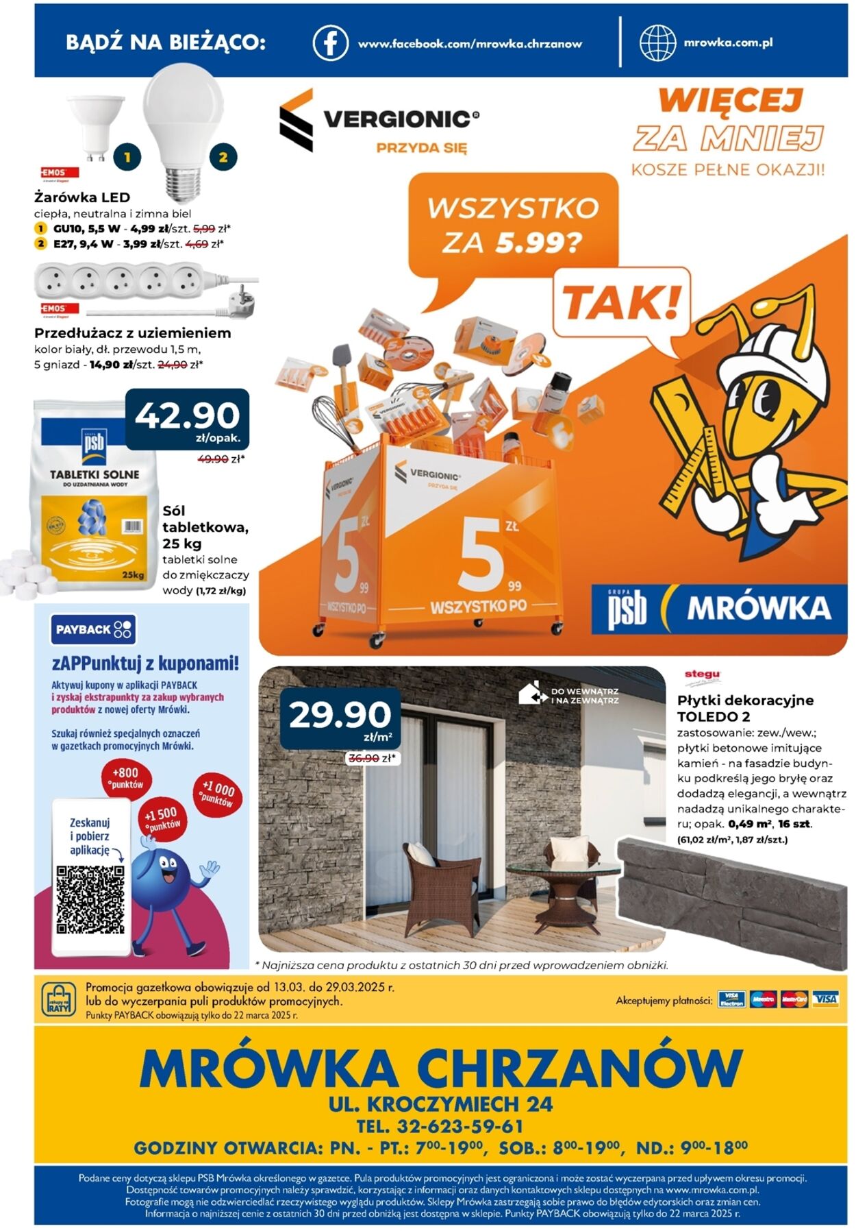 Gazetka Mrówka 13.03.2025 - 29.03.2025